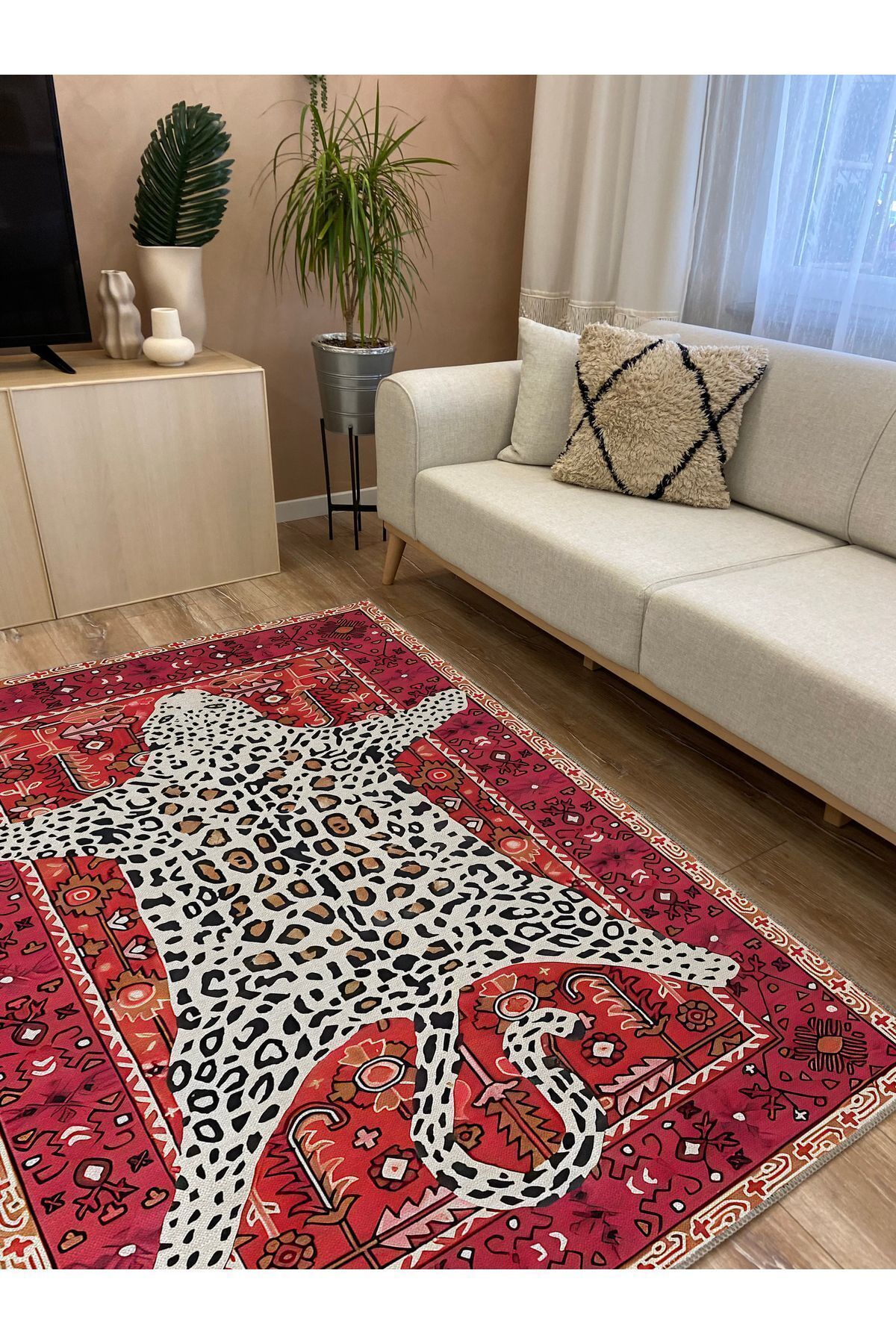 mars halı füşya Tonlarında dekoratif Kilim Salon Halısı Peluş Halı Saçaklı Yıkanabilen Halı