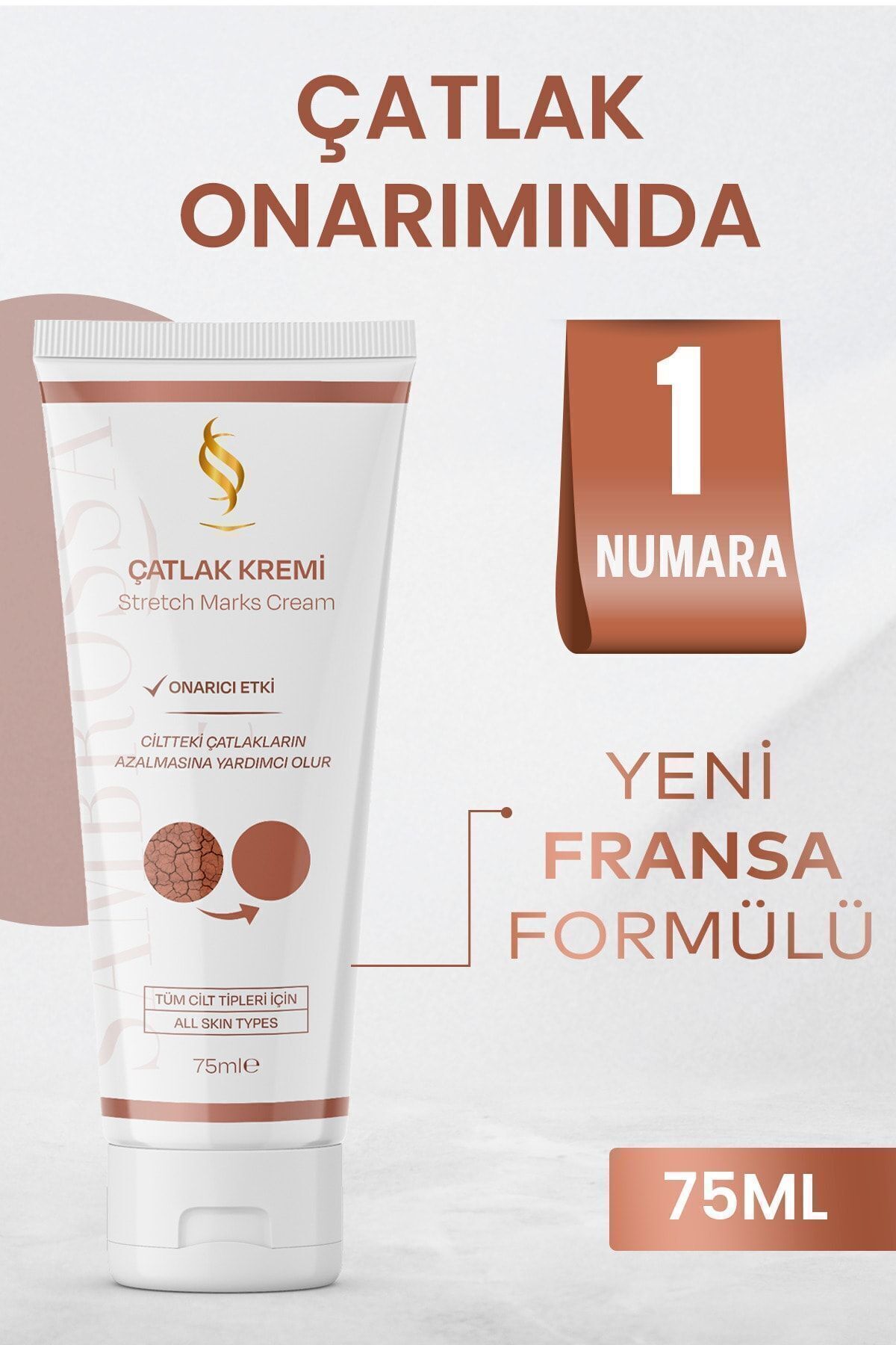 Çatlak Onarıcı & Çatlak Oluşumu Önleyici Krem 75ml Hamilelik & Doğum Sonrası — S.K.006 — تصویر 5 از 7