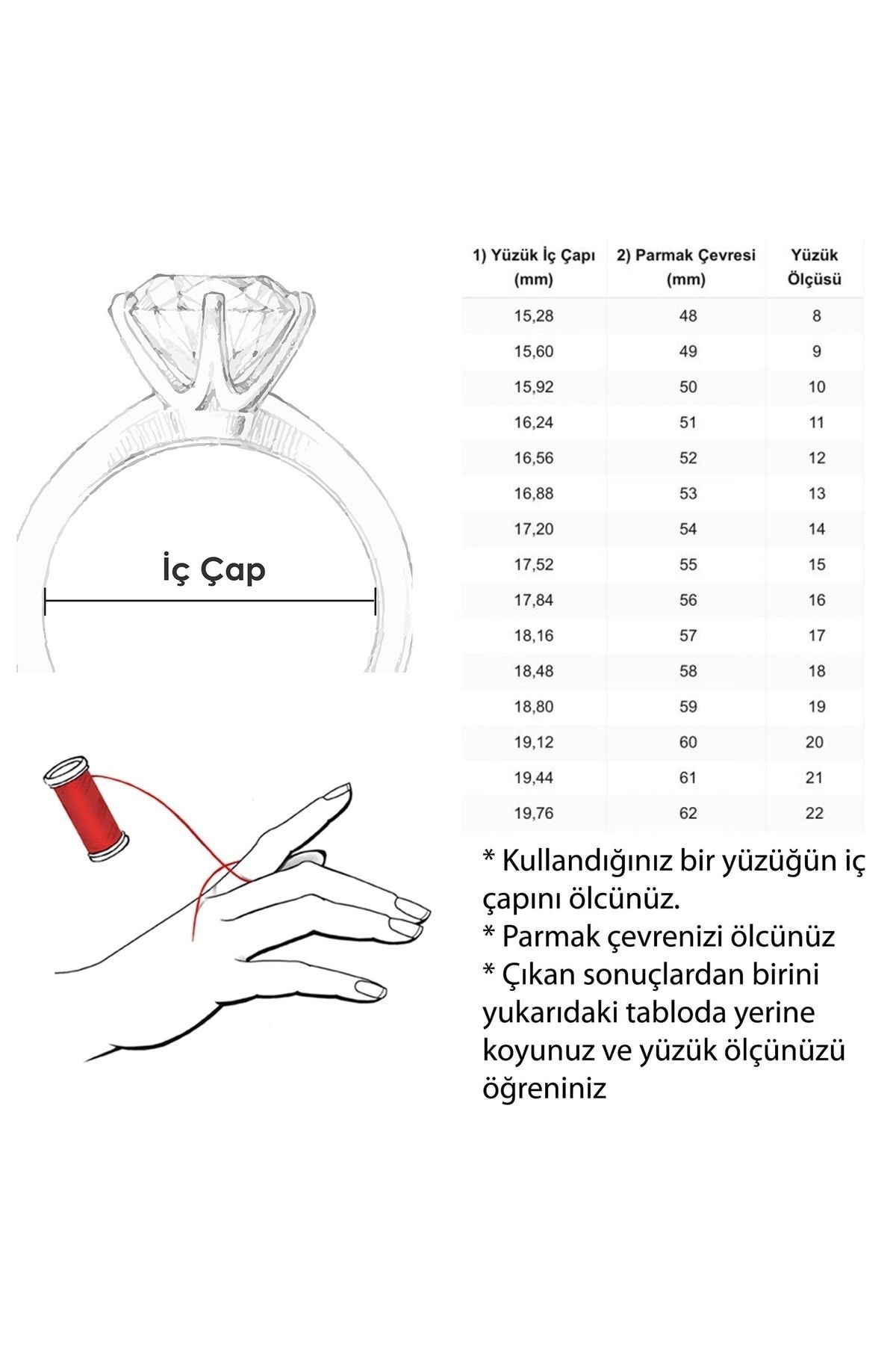 Çelik Yüzük Alyans Simli Altın Kaplama Yzk-285 5