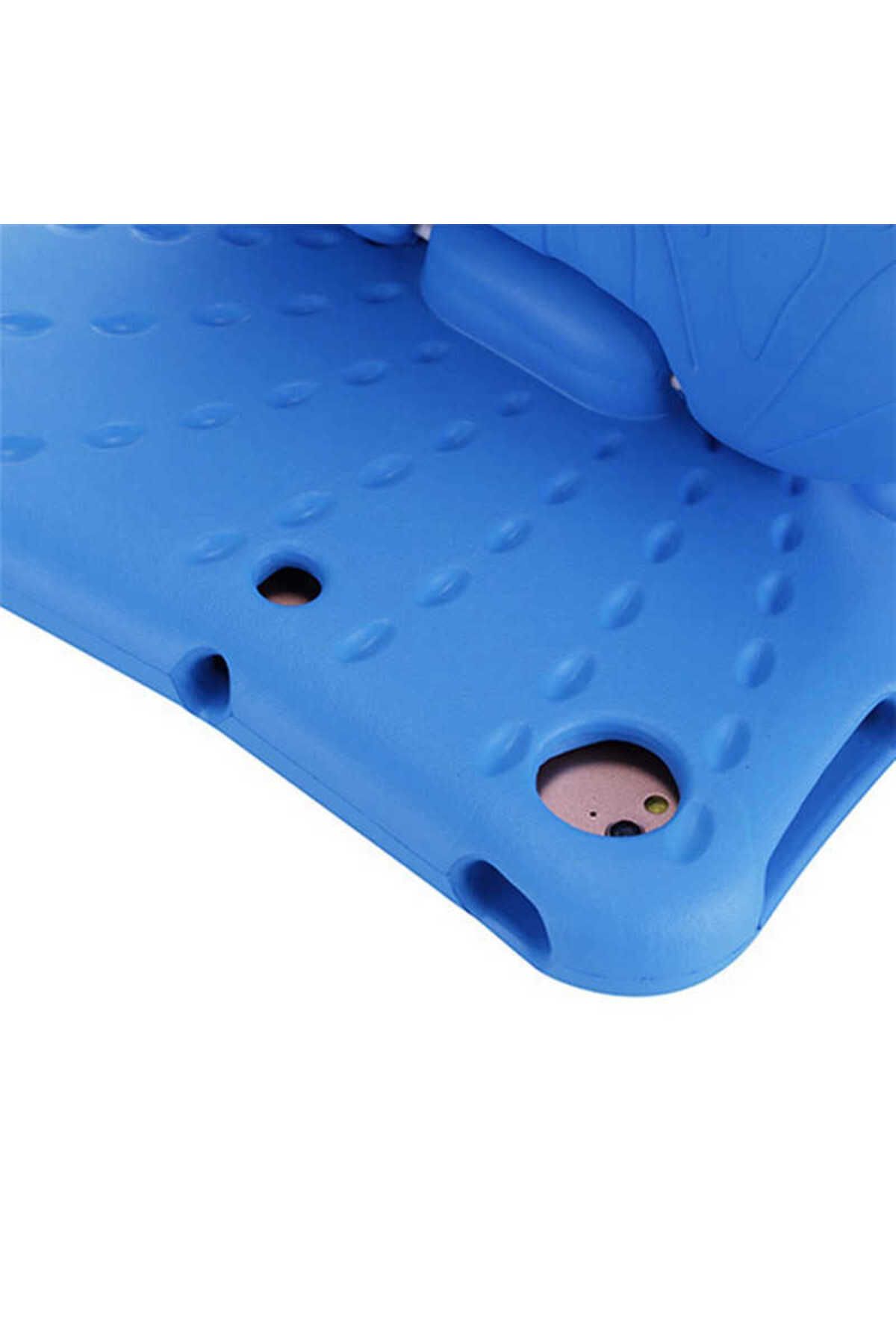 CONSTRAİN-Galaxy Tab A 10.1 (2019) T510 - Orange Tablet Case with Zore Butterfly Stand 2