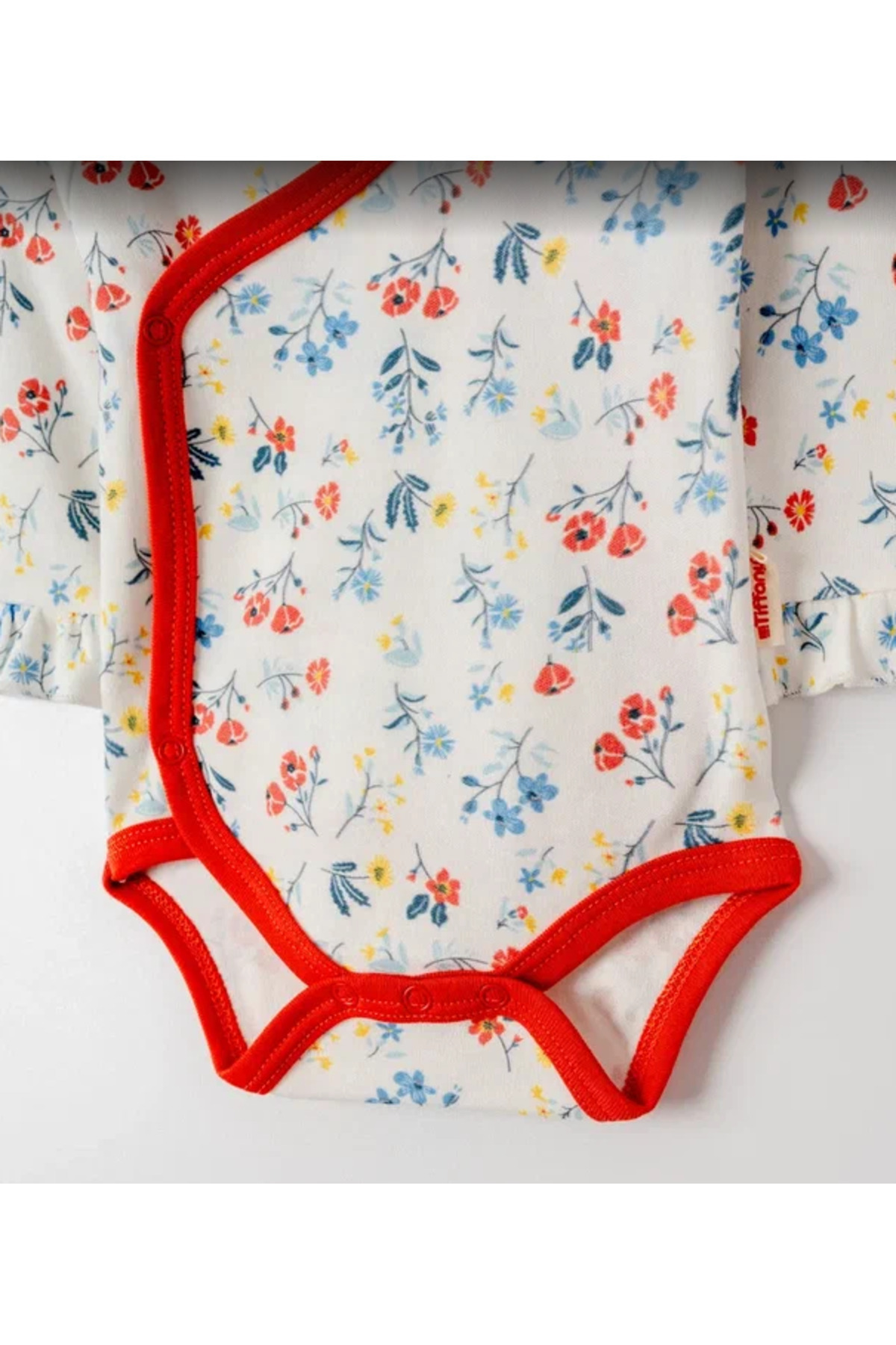 بادی نوزادی دخترانه نارنجی Tiffany | IB68114 اورجینال - تصویر 4