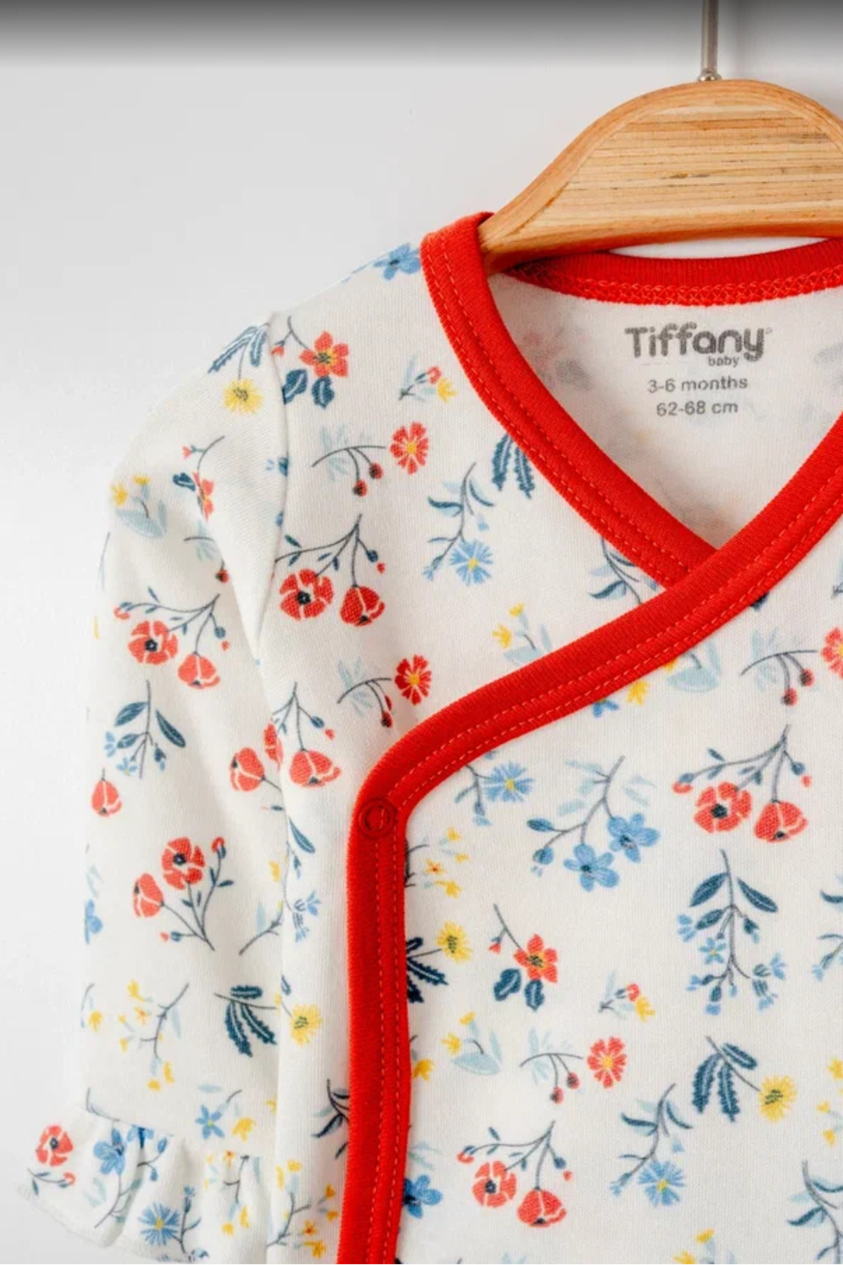 بادی نوزادی دخترانه نارنجی Tiffany | IB68114 اورجینال - تصویر 6