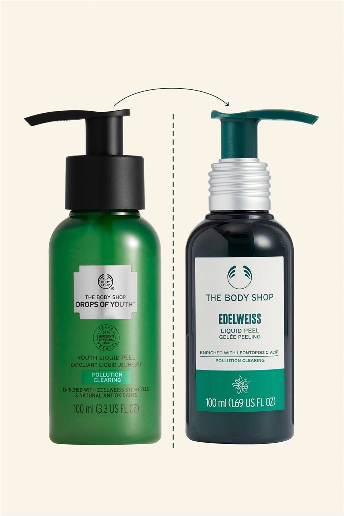 THE BODY SHOP-Edelweiß Flüssigpeeling 100 ml 2