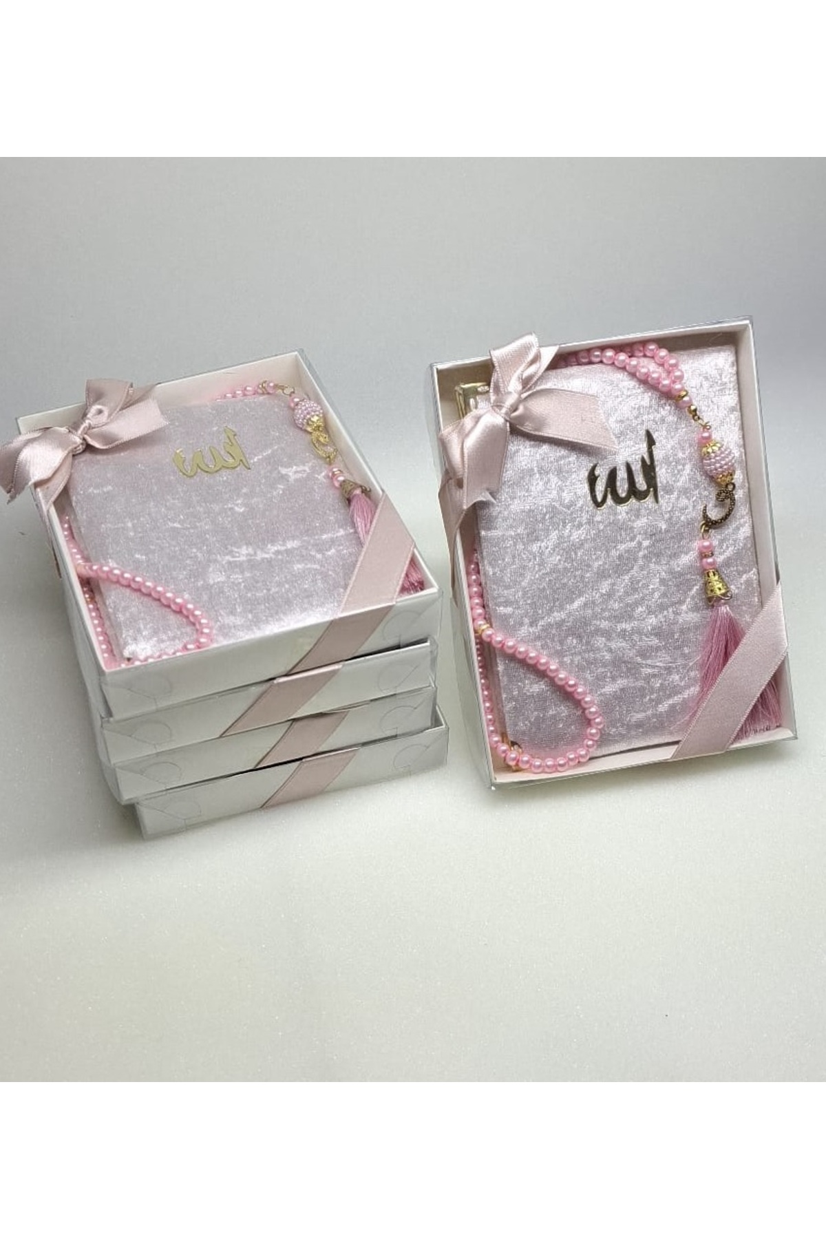 Gift 5 Pieces of Yasin-i Şerif and Rosary Pieces in Set Mevlid Gift Circumcision Gift