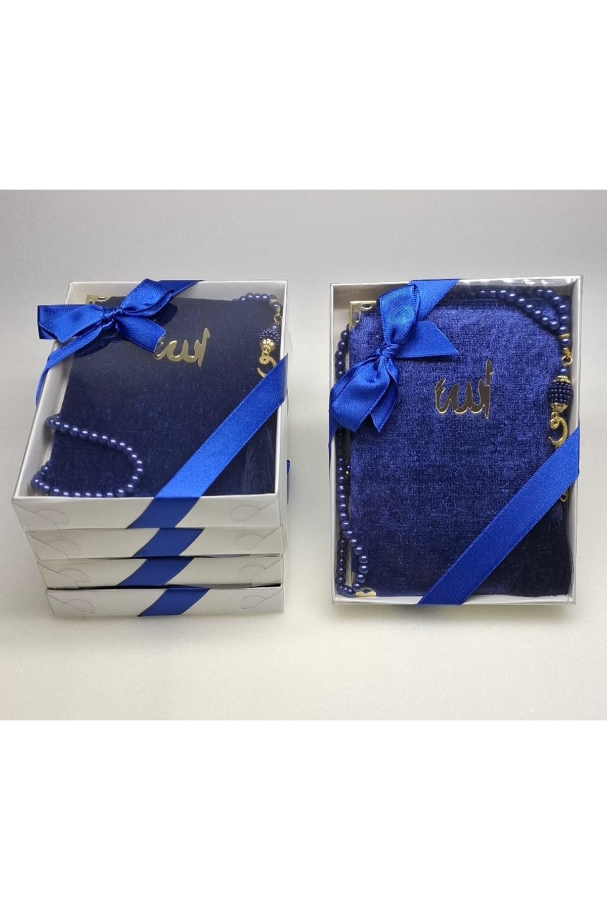 Gift 5 Pieces of Mevlid Gift Circumcision Gift in the Form of Yasin-i Şerif and Rosary Set