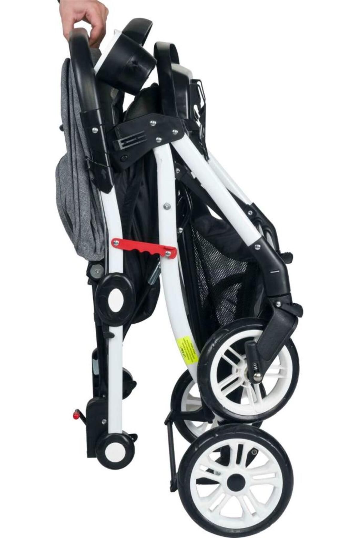 Tommybaby Eagle Alüminyum Lüx Çift Yön Bebek Arabası fotoğrafı 6 (önizleme)