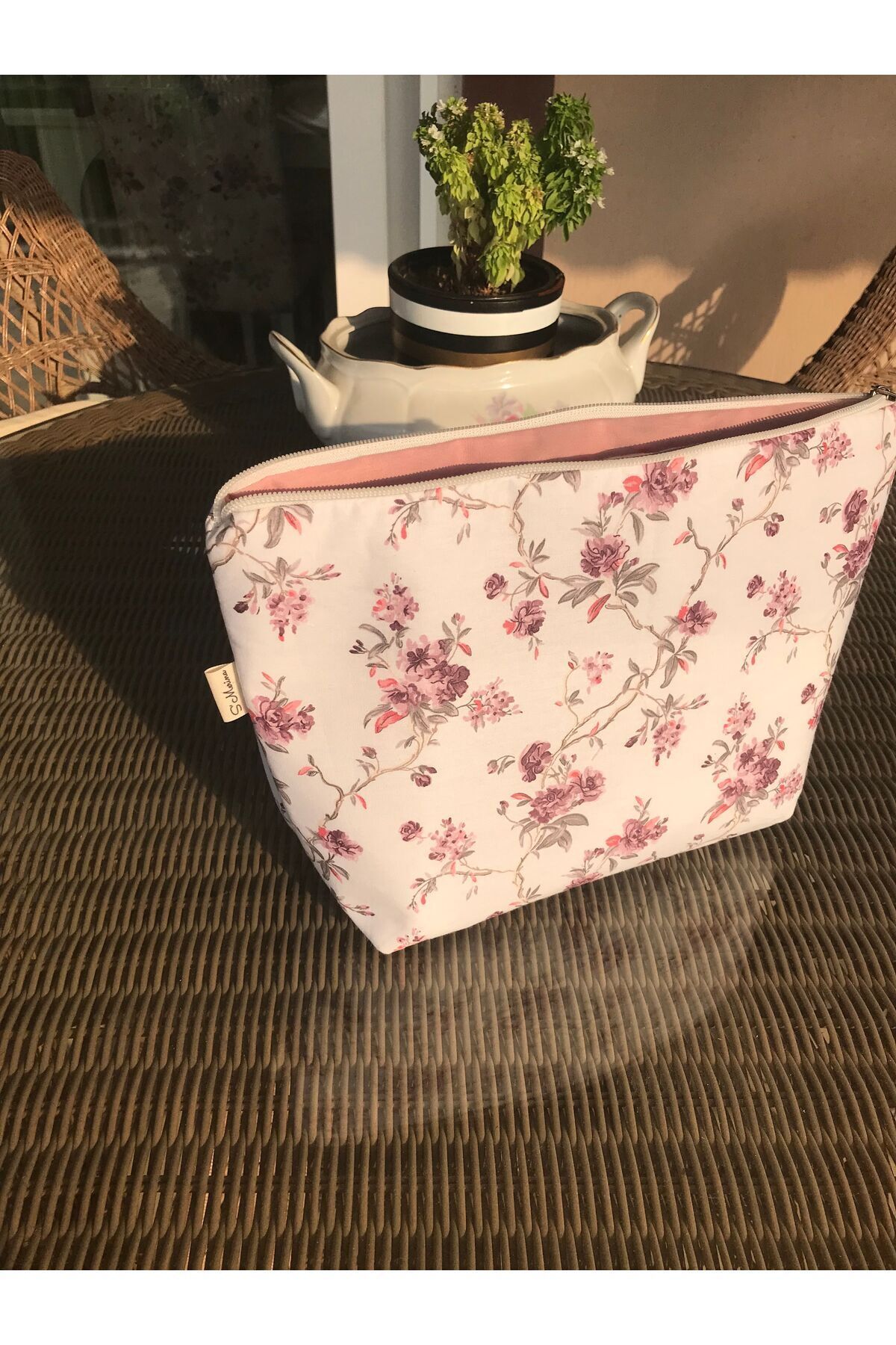 Organizer çanta makyaj çantası 25x30