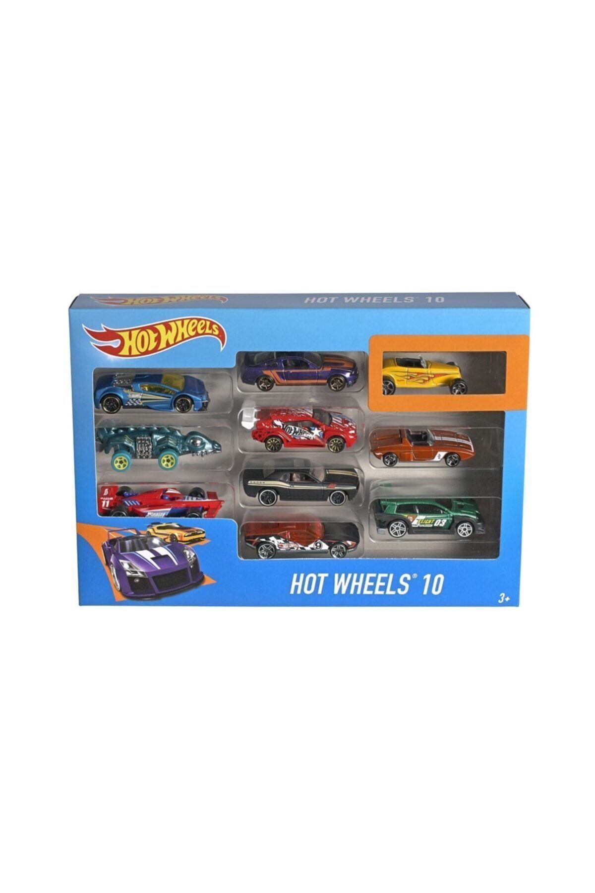 HOT WHEELS 10'lu Araba Orjinal Hotwheels Araba Seti - Fiyatı