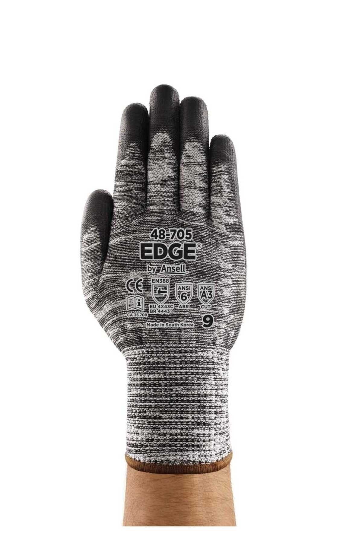 ANSELL Edge 48-705 Mekanik Ve Kesilme Koruyucu Eldiven.