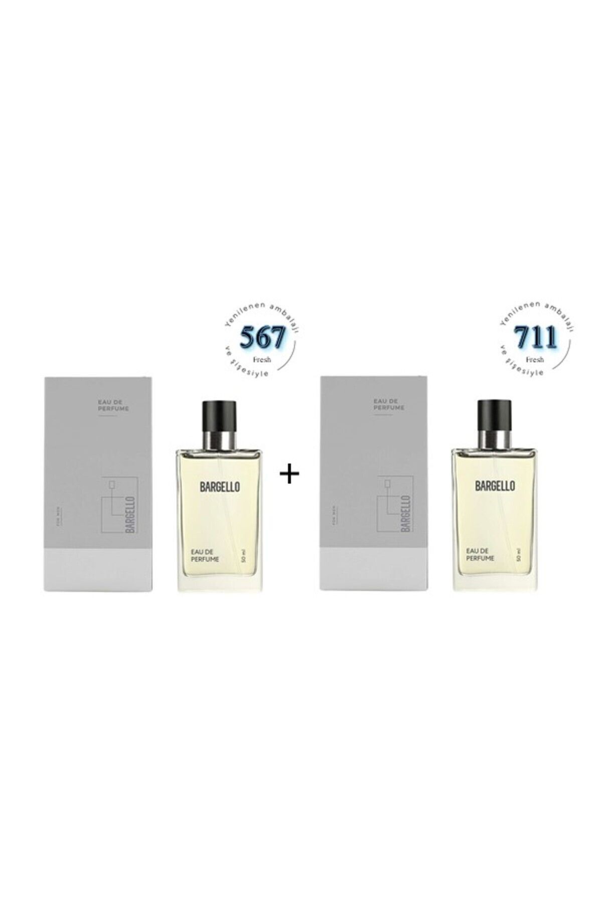567 + 711 عطر مردانه Edp 50 ml تازه Bargello