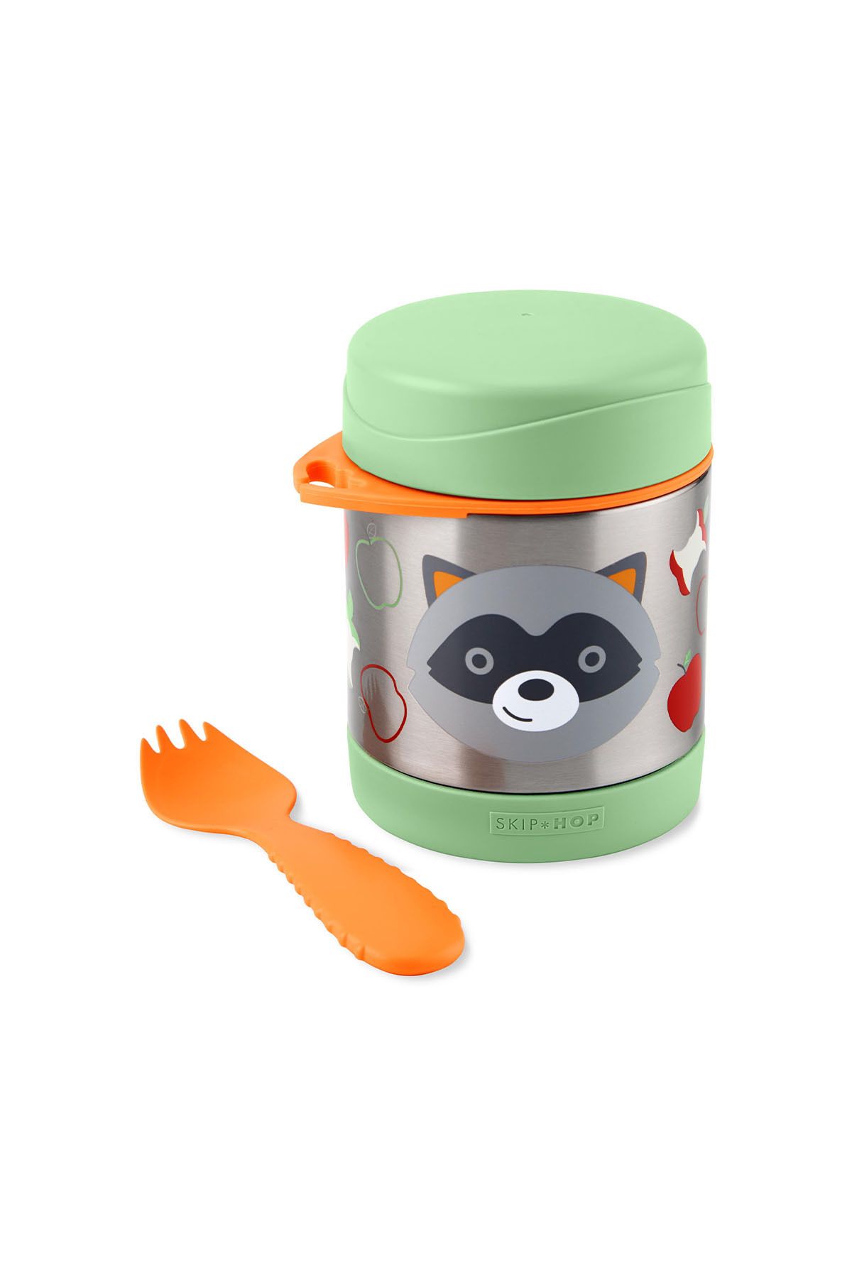 Skip Hop-3+ Years Zoo Stainless Steel Thermos Raccoon 2