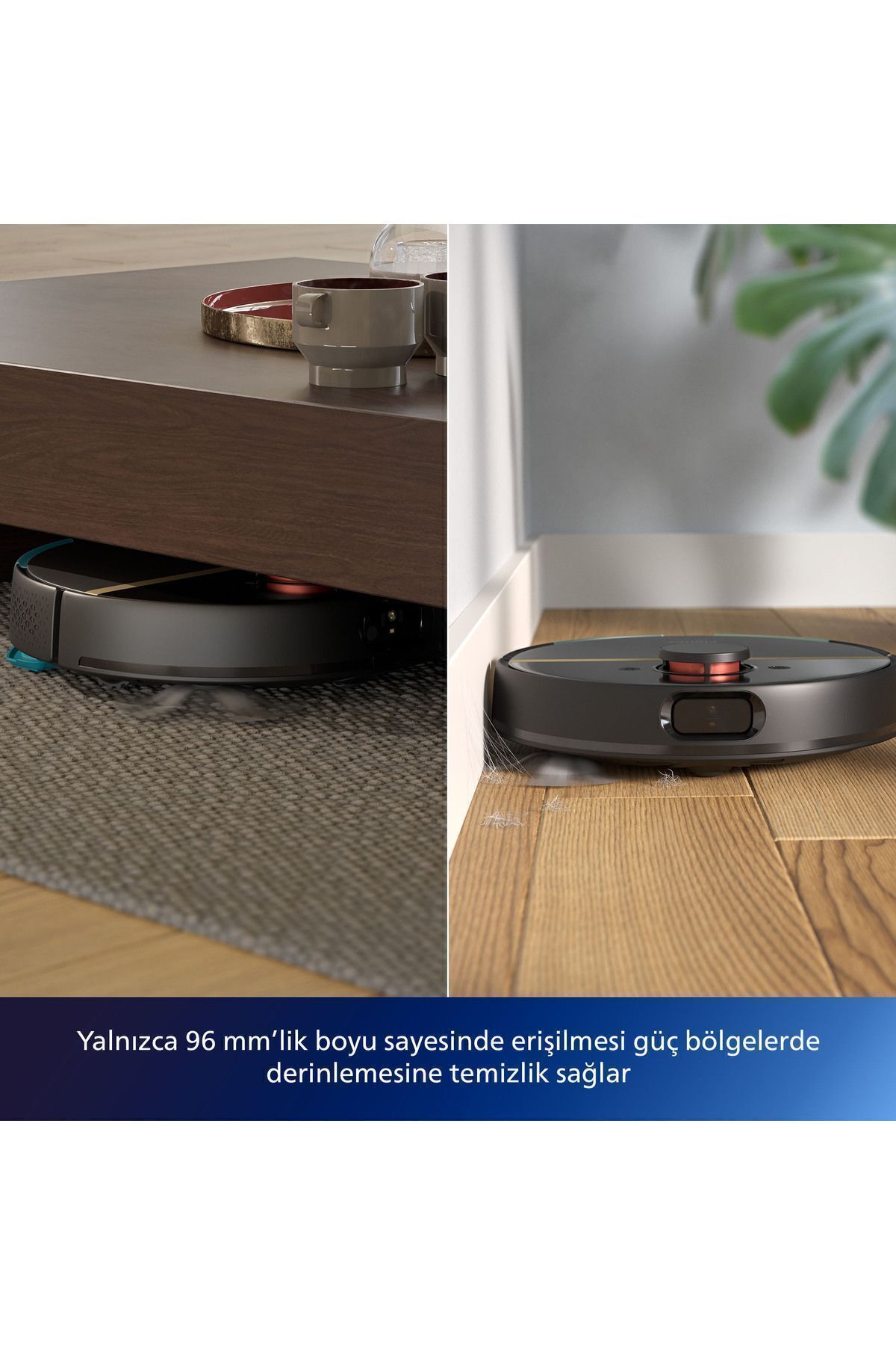 Homerun 3000 Serisi Aqua Islak Ve Kuru Robot Süpürge (4 ADET XV1430/00 MOP) 8