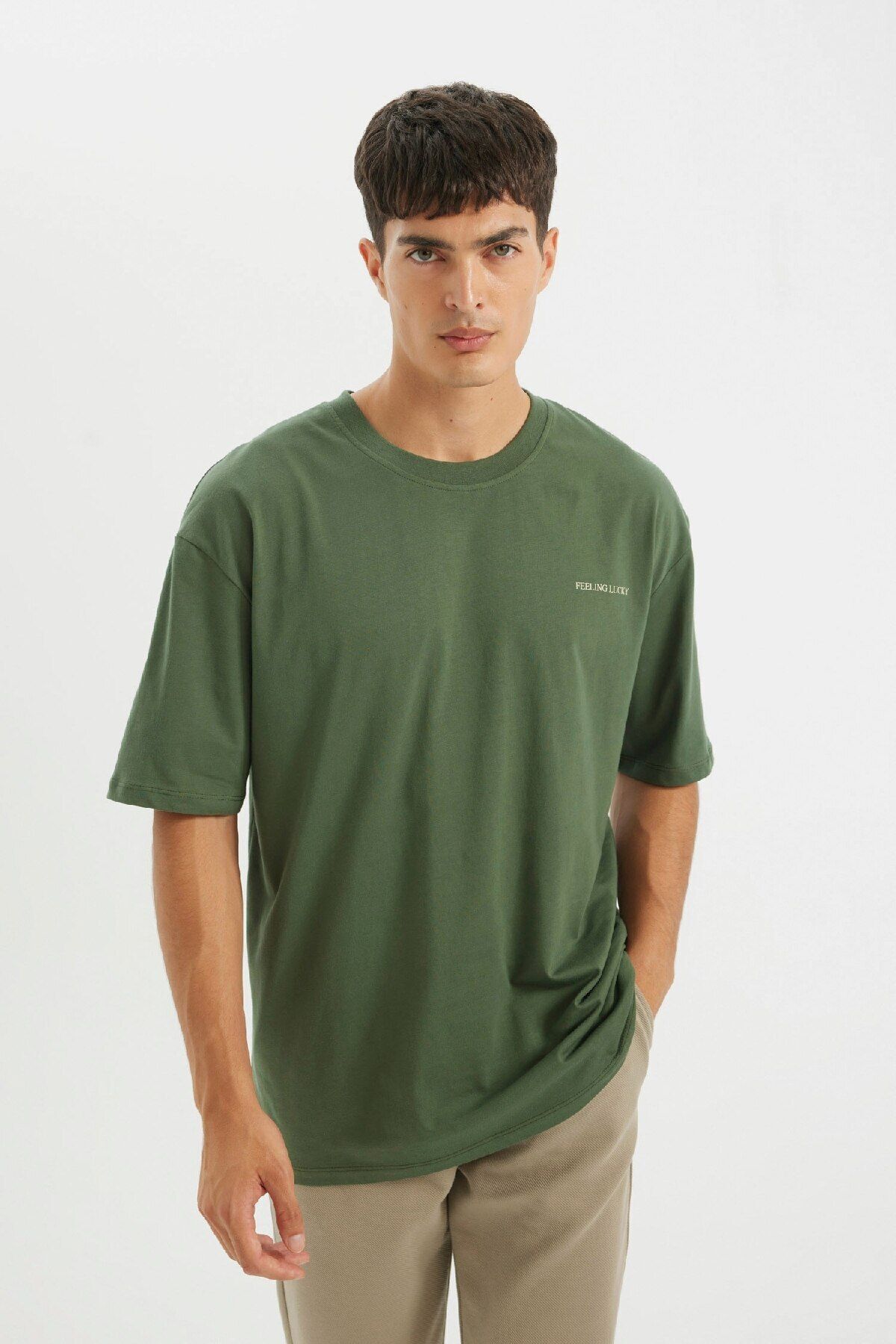 تی شرت مردانه دفاکتو | D2587AX24AU Defacto - Image 5