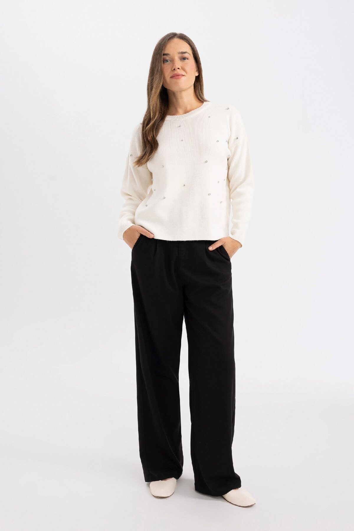 بافت زنانه دفاکتو | R0726AZ24WN Defacto - Image 2