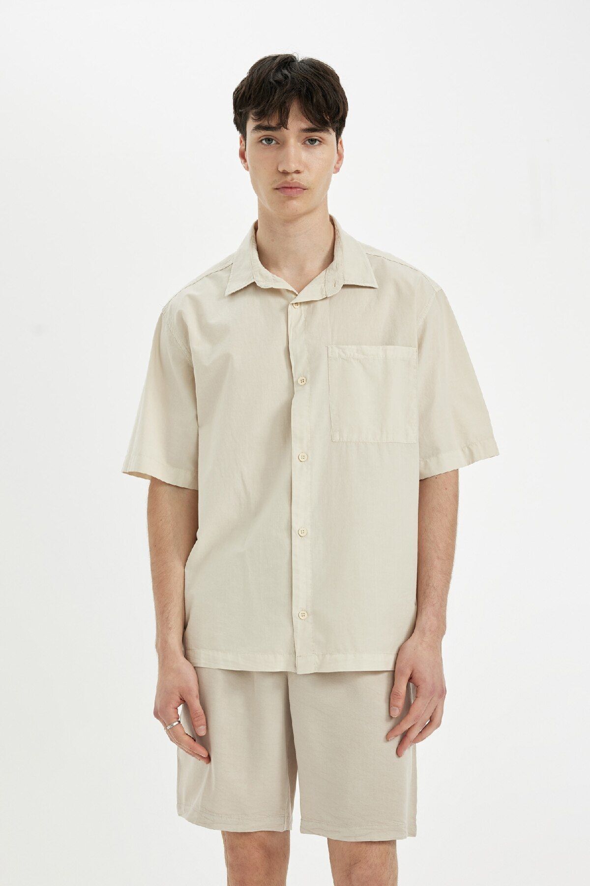 پیراهن مردانه دفاکتو | C2764AX24SM Defacto - Image 4