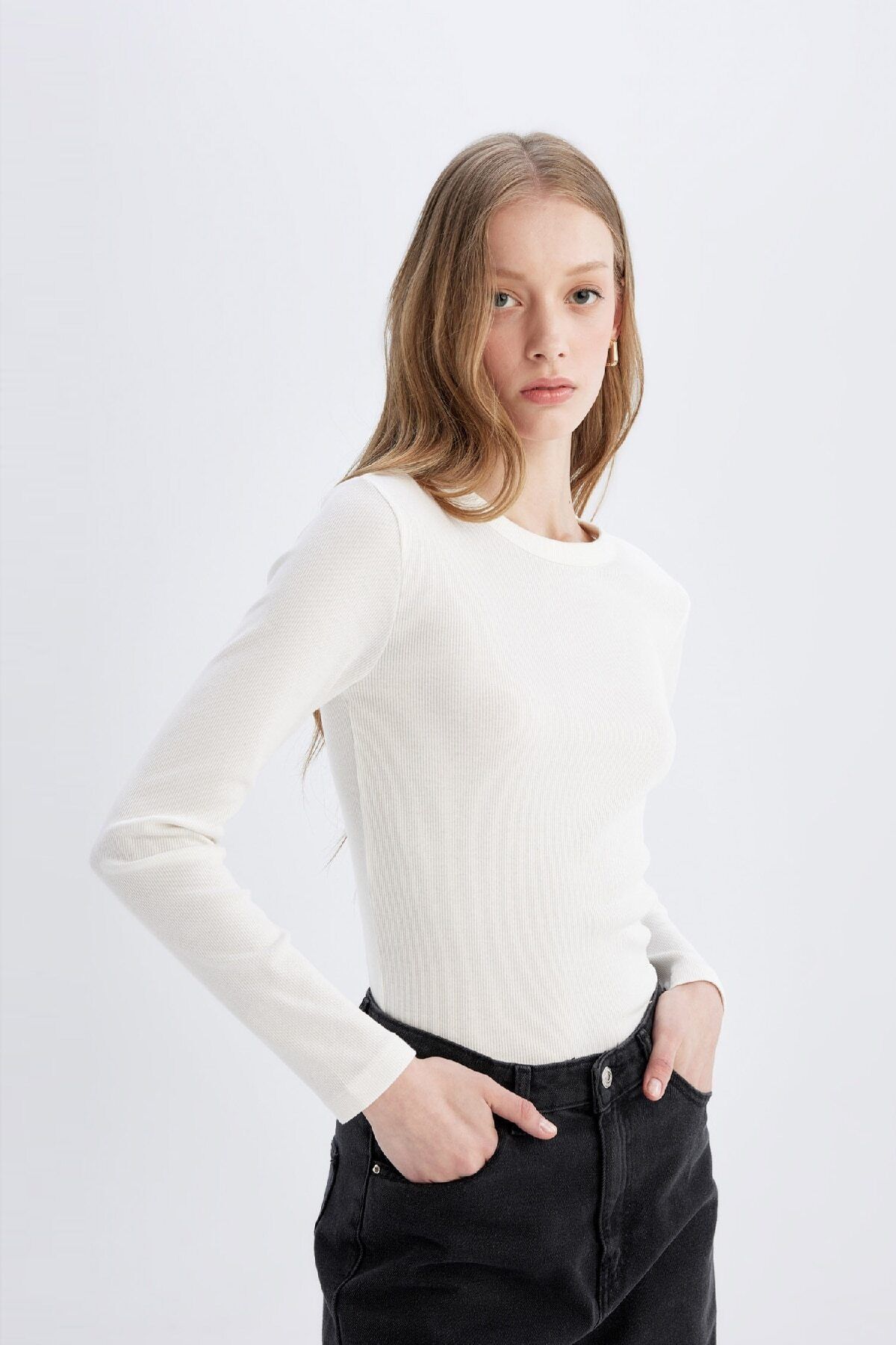 تی شرت زنانه دفاکتو | C7516AX24AU Defacto - Image 3