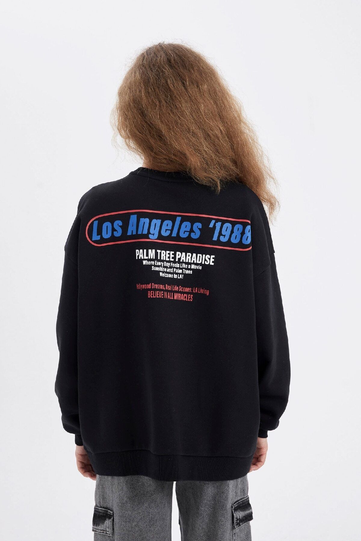 سویشرت زنانه دفاکتو | D4939AX24AU Defacto - Image 8