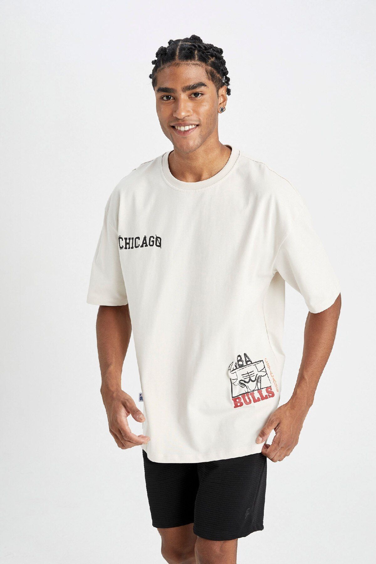 تی شرت مردانه دفاکتو | C9272AX24AU Defacto - Image 4