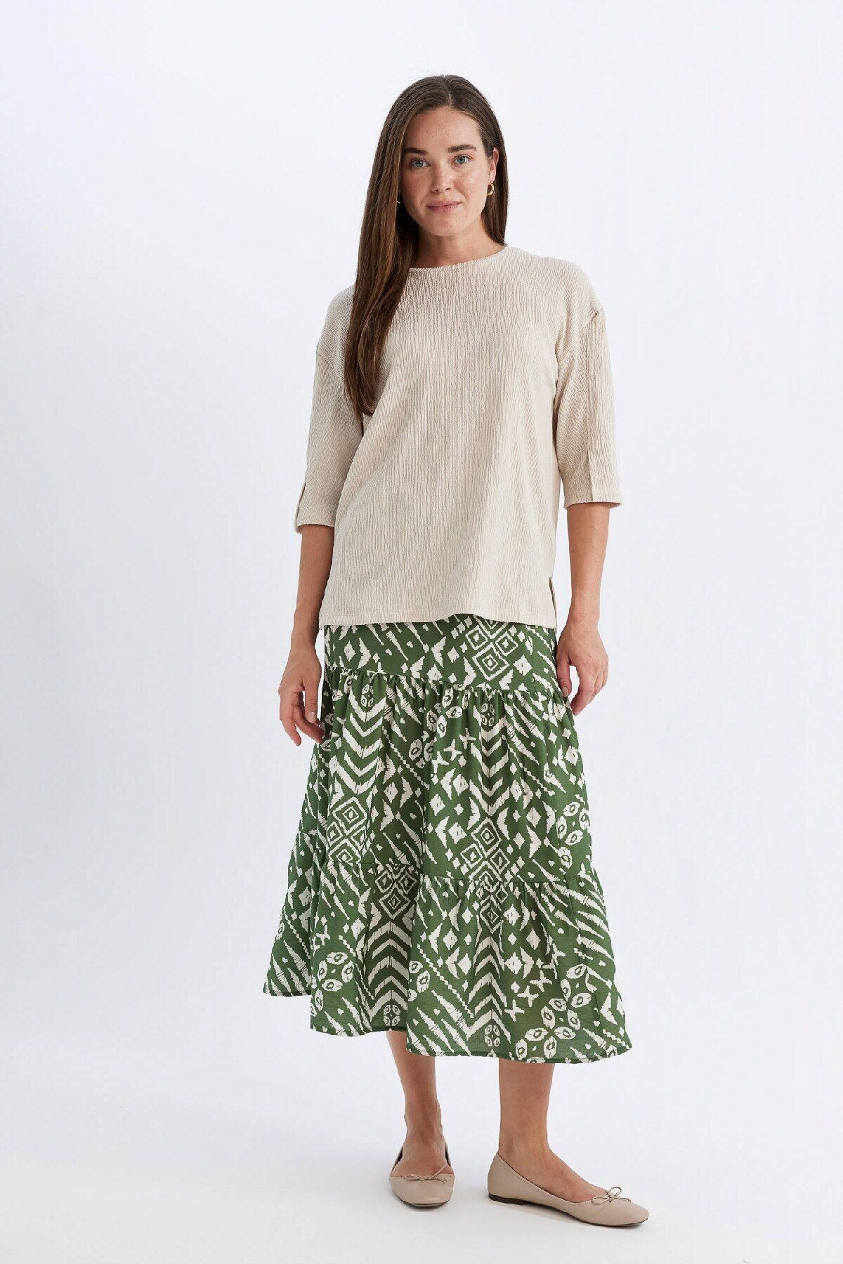 تی شرت زنانه دفاکتو | D1103AX24AU Defacto - Image 2