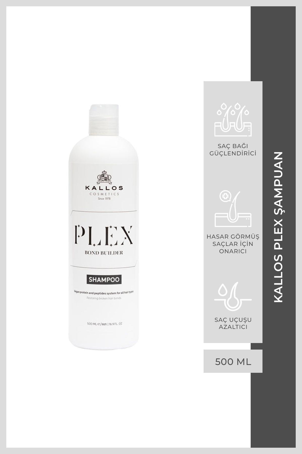 شامپو زنانه KALLOS PLEX 500 میل Kallos Cosmetics