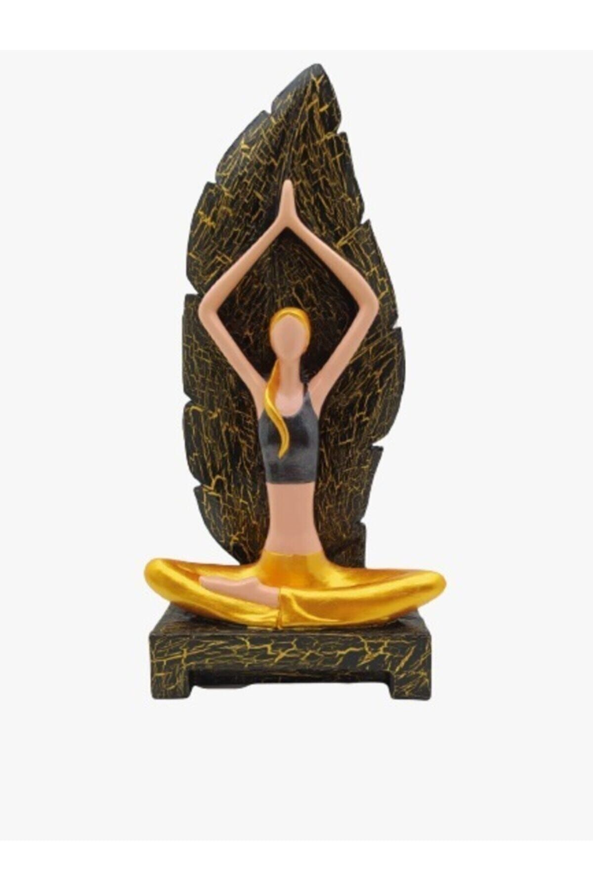 Yoga Yapan Kız Tütsülük Ve Mumluk Çatlatma