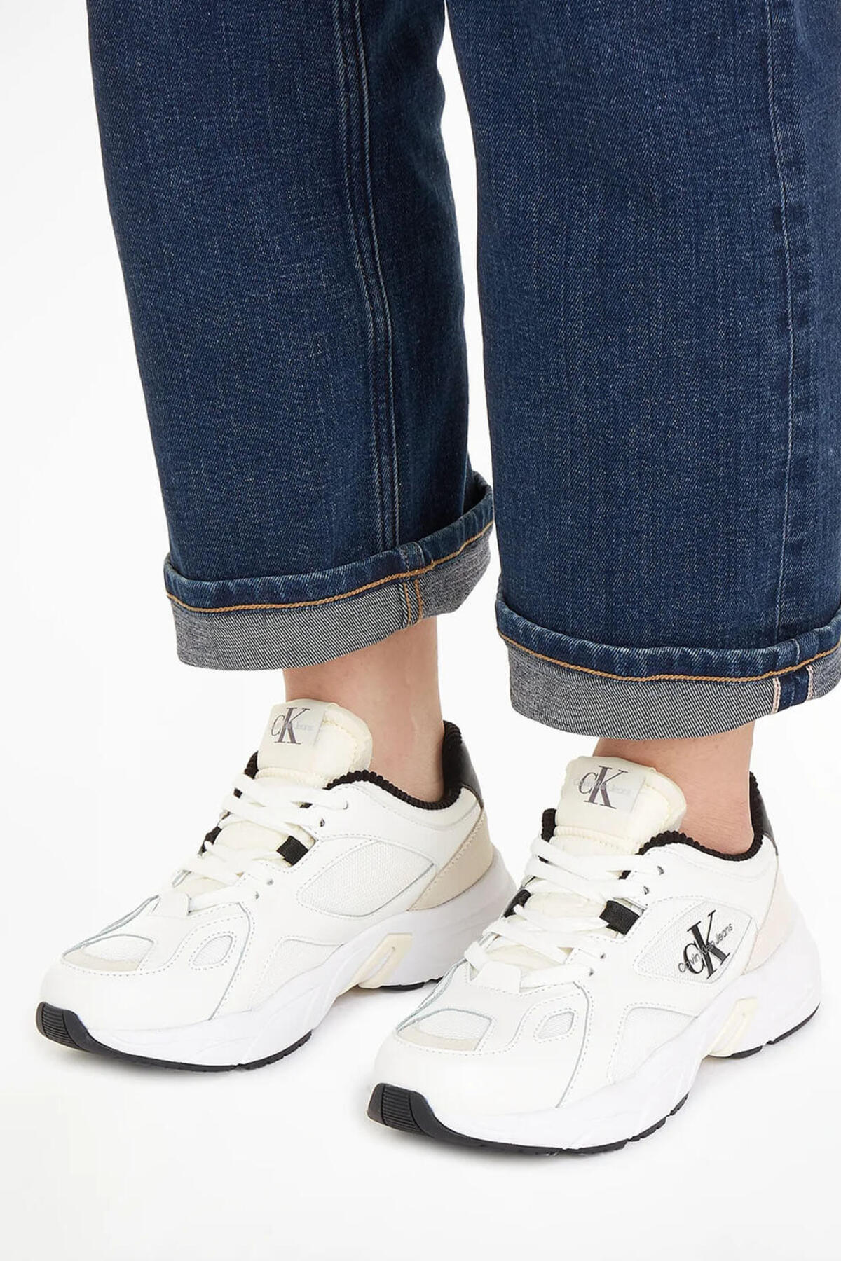 Calvin Klein  Kadın RETRO RUNNER LACE Sneaker - Görsel 3