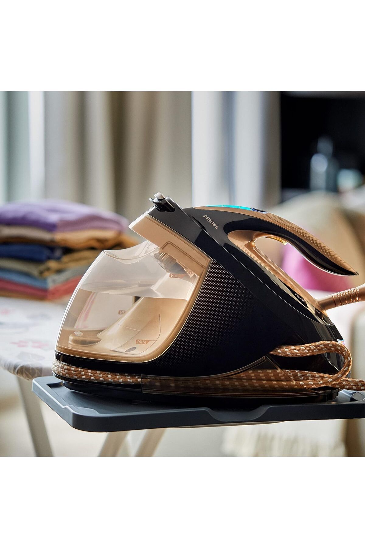 Philips ULTİMATE  PerfectCare Elite Plus Buhar Kazanlı Ütü 8 Bar, 600g Şok Buhar, 1.8L Su Haznesi, HEDİYE