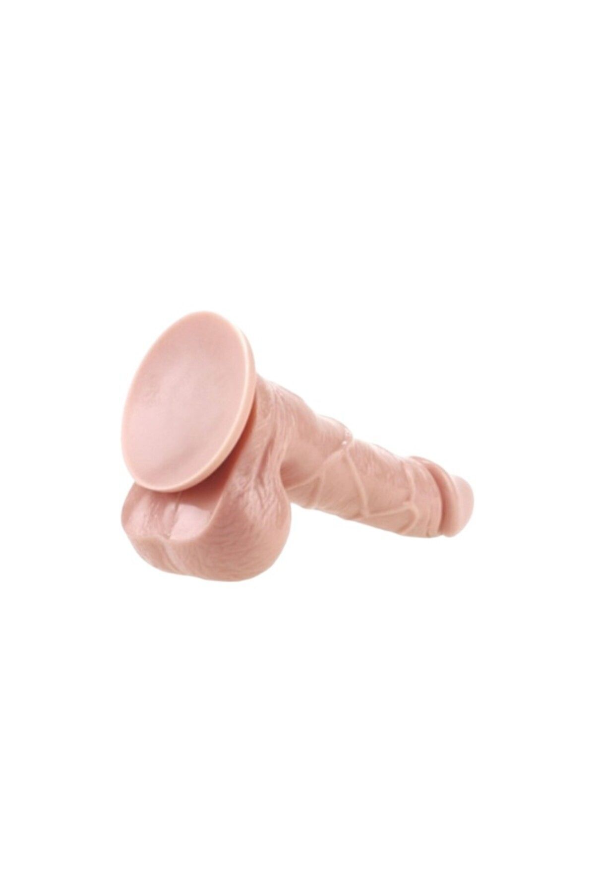 19 Cm Ultra Yumuşak Gerçekçi Dildo Penis 1 Adet Lavman Duş Pompası Anal Deneyim Seti 6