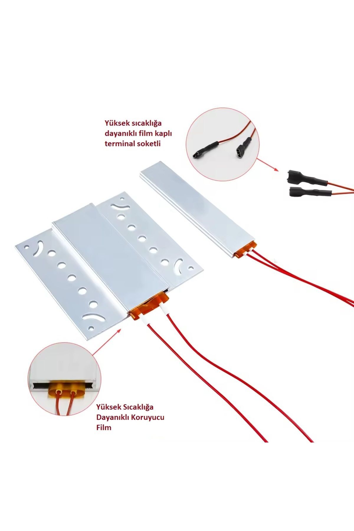 220V 80Watt PTC Plate Isıtıcı 3