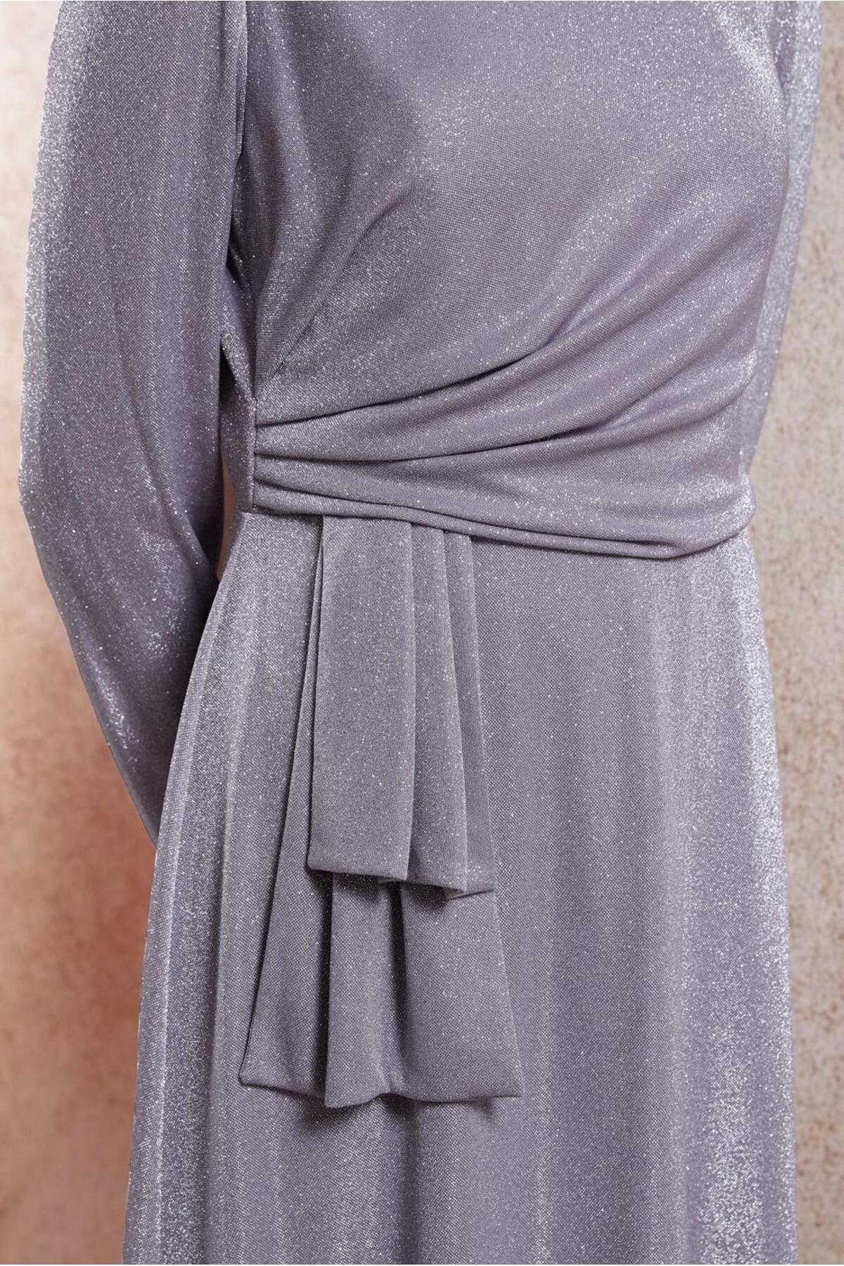 مانتو ابایا زنانه آلوینا | 24YABL0050430 Alvina - Image 4