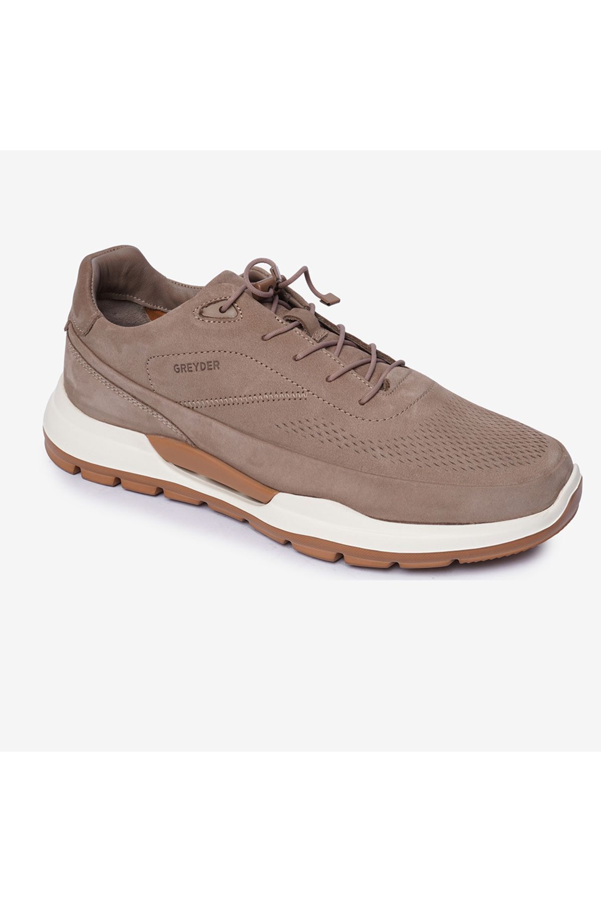 کفش اسپرت چرم اصل مردانه Mink 4y1sa17360 Greyder