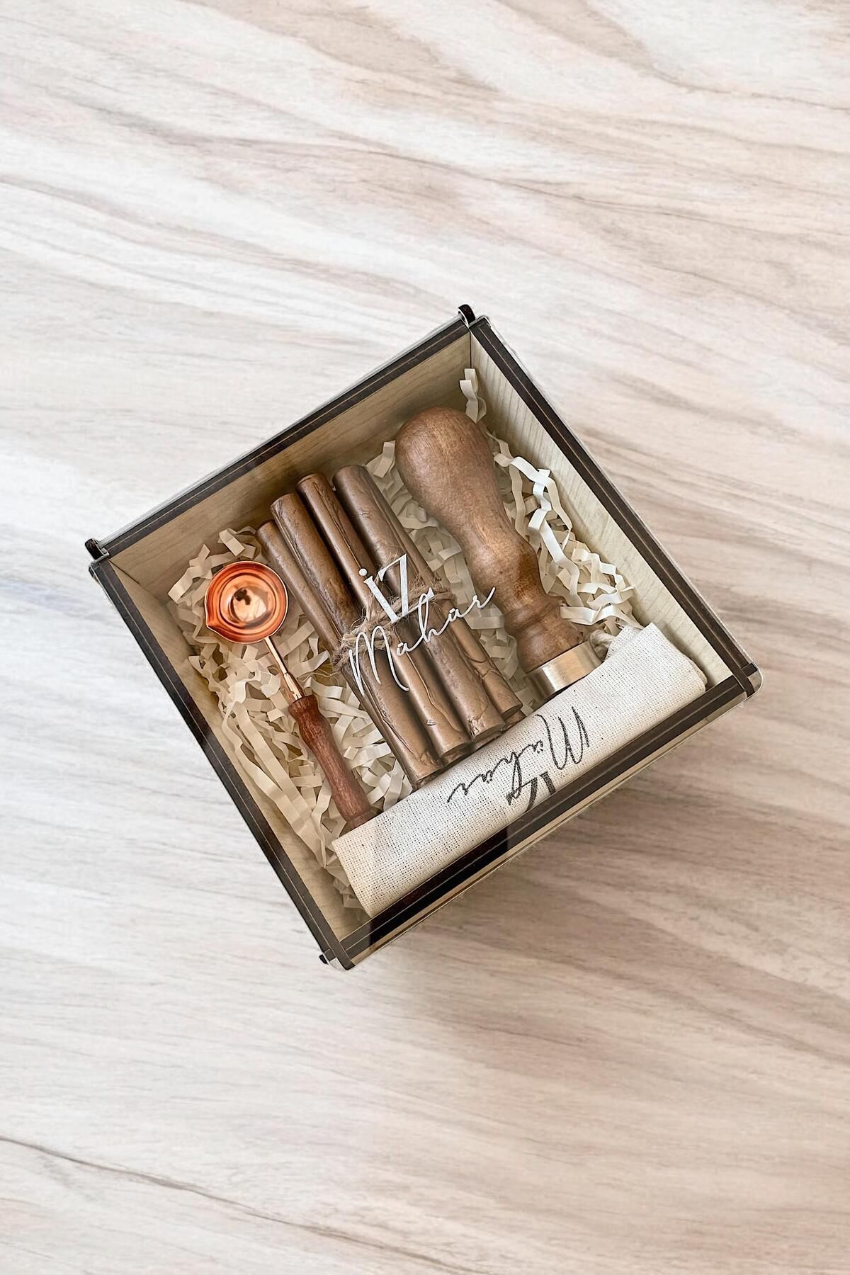 İzMühür Hediyelik Mum Mühür ve Mühürleme Seti