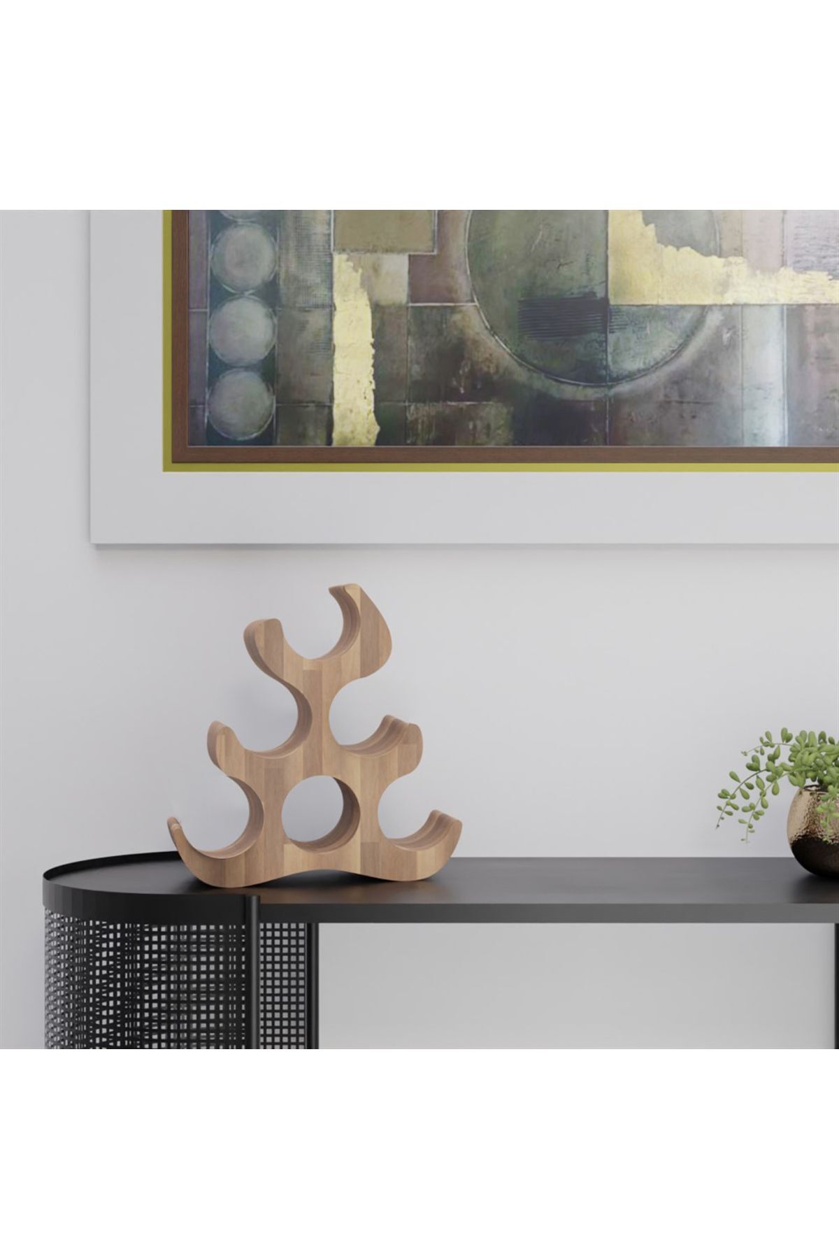 DEKOMODERN Avion Şaraplık