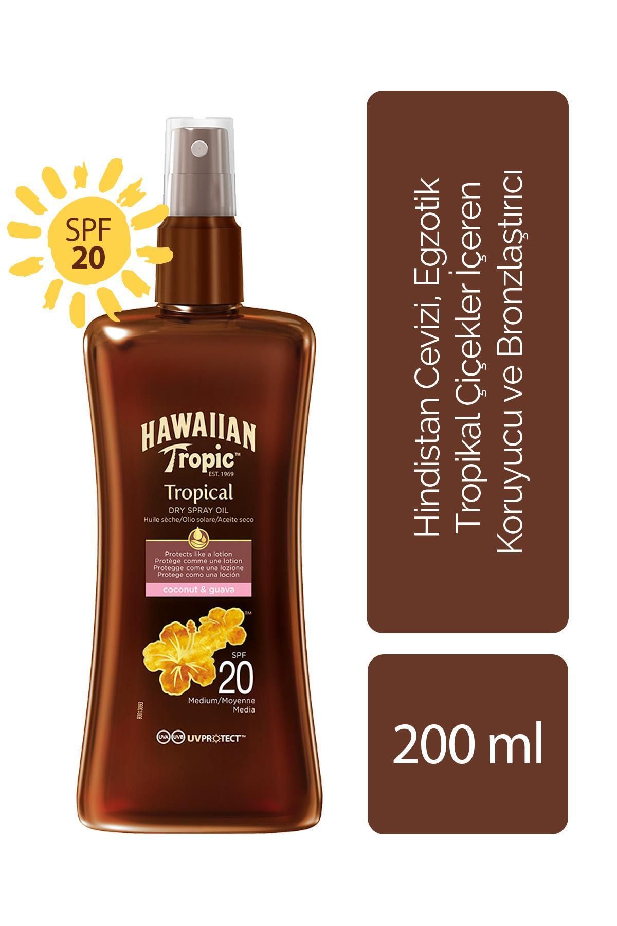 روغن محافظ و برنز کننده Hawaıan Tropic Protective and Bronzing Spf 20 Hawaiian Tropic