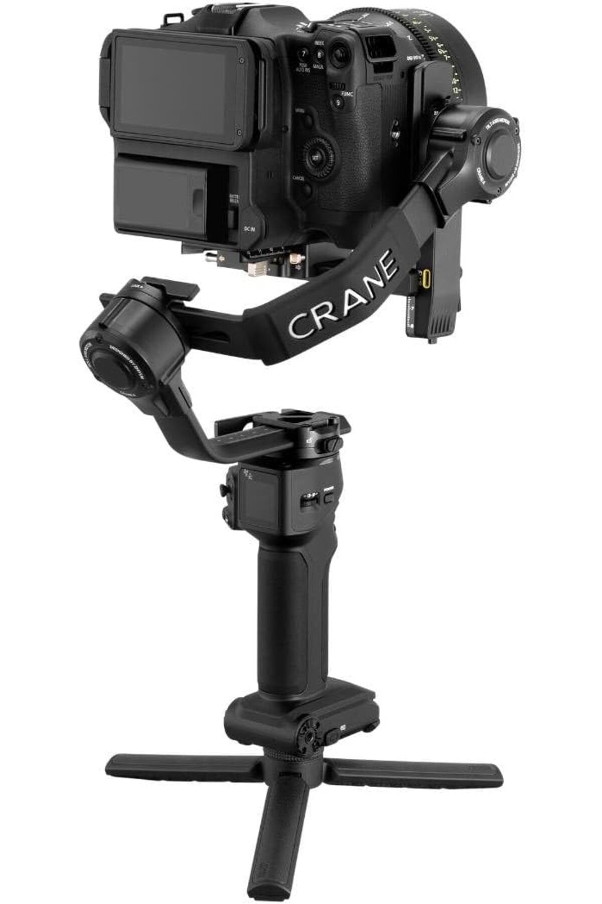 ZHIYUN-Crane 4 Combo Stabiliser Gimbal for Cameras DSLR and Mirrorless, Camera Stabilizer 3-Axis 3