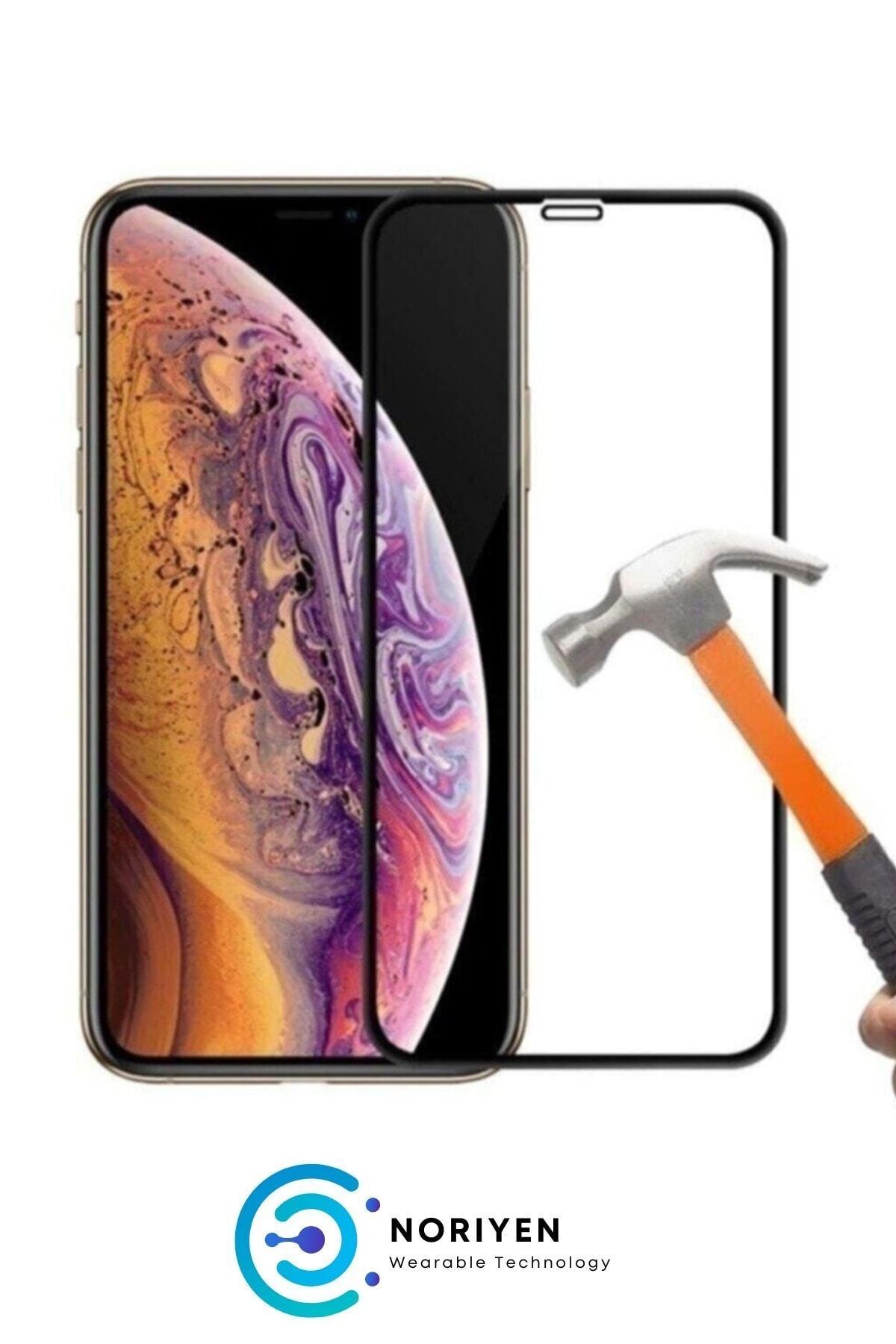 Iphone 11 Kırılmaz Cam 5d Tam Koruma Modeli Temperli Ekranı Kaplayan Ekran Koruyucu