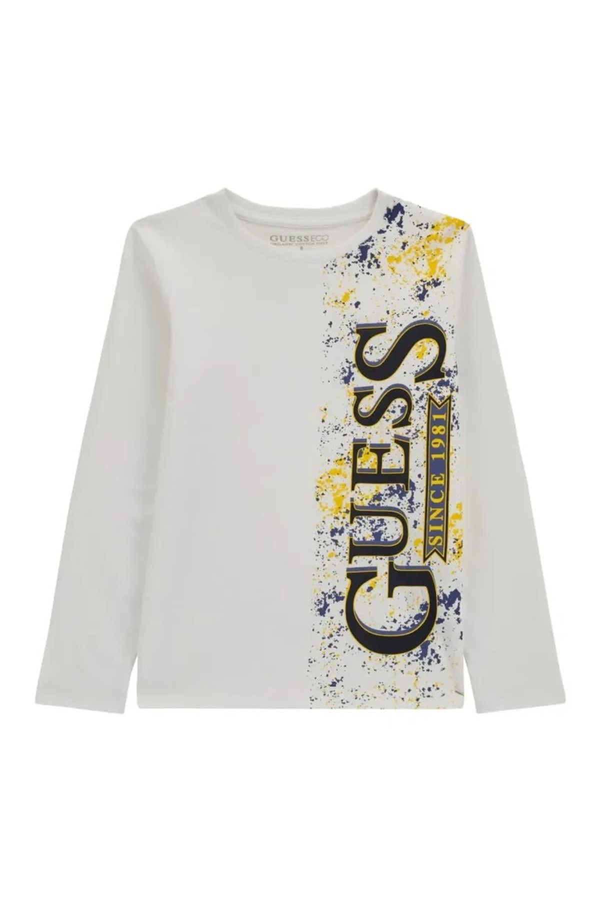 T shirt guess manica lunga shop