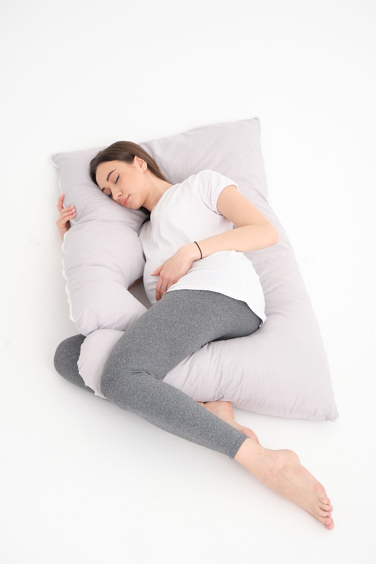 IRK City Angel Yıkanabilir Kılıflı Hamile Destek Yastığı fotoğrafı 5 (önizleme)