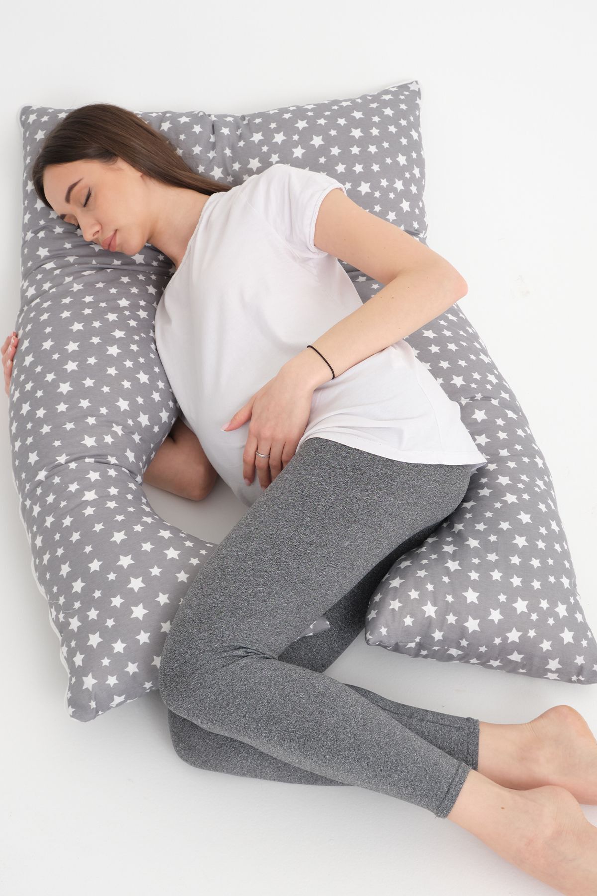 Genel Markalar 1ADET Hamilelik Yastığı Kaliteli Çok Amaçlı Hamile Yastığı Bel Yastığı Bacak Yastığı Hamile Uyku Yas fotoğrafı 3 (önizleme)