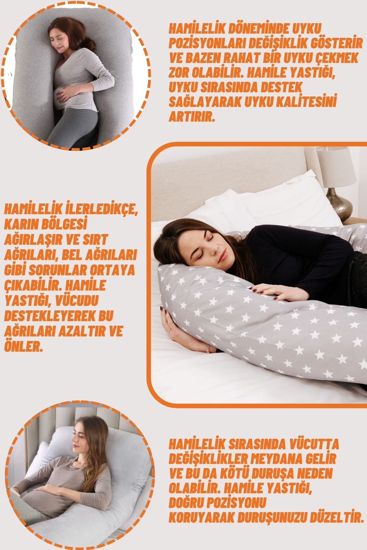 Genel Markalar 1ADET Hamilelik Yastığı Kaliteli Çok Amaçlı Hamile Yastığı Bel Yastığı Bacak Yastığı Hamile Uyku Yas fotoğrafı 2 (önizleme)