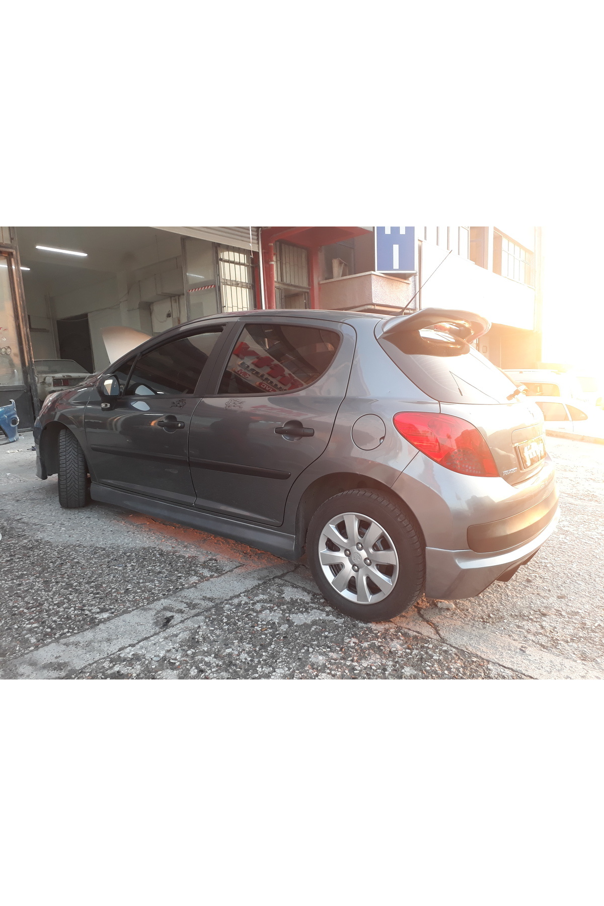 Fifty Tunning PEUGEOT 207 BODY KIT TAKIMI KARLIK SPOYLER FİBER BOYASIZ ...