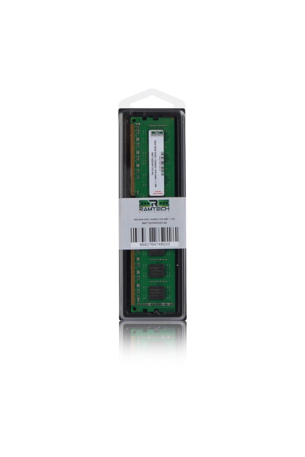 RAMTECH-4gb Ddr3 1333mhz AMD Processors Compatible Desktop Ram 1.5w 2