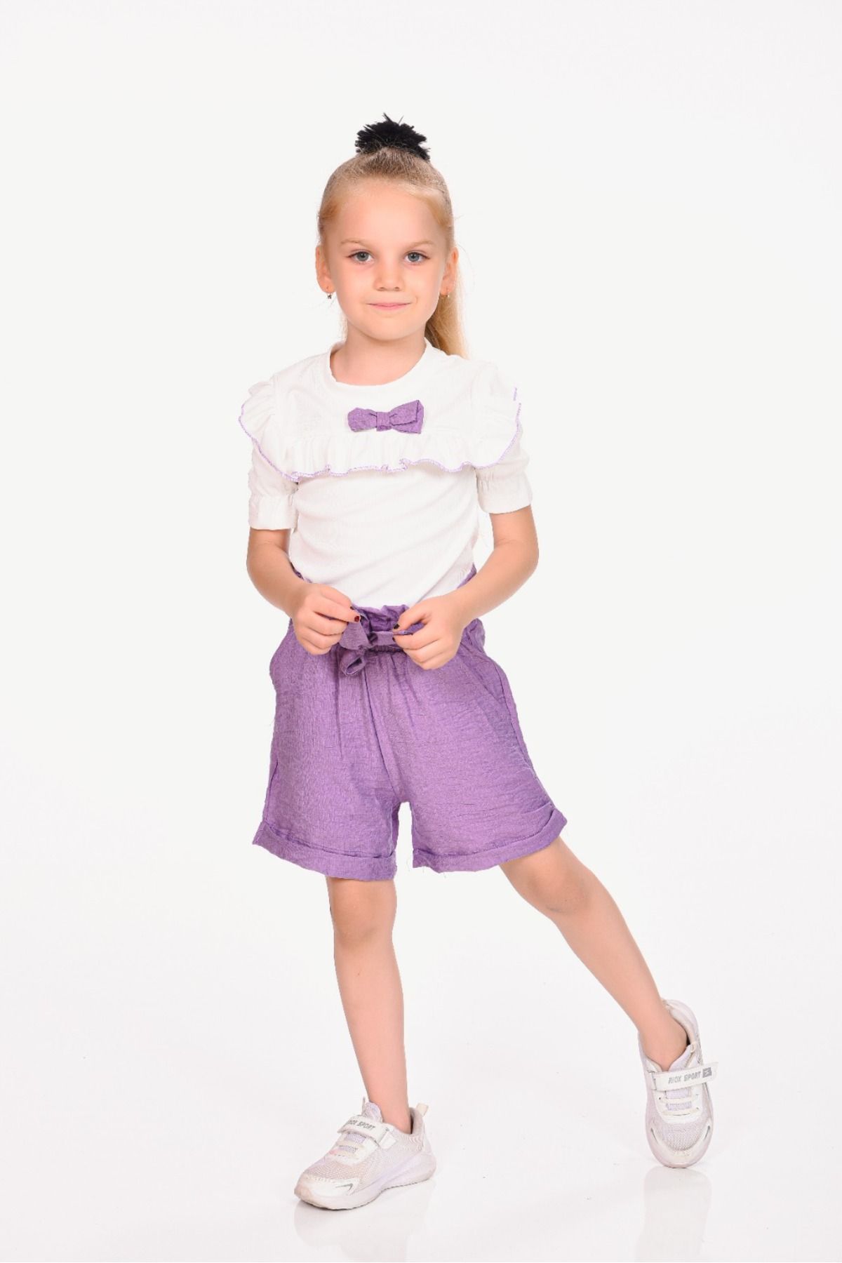 Butik Salopetă Pentru Copii Liliac Femeie - 7