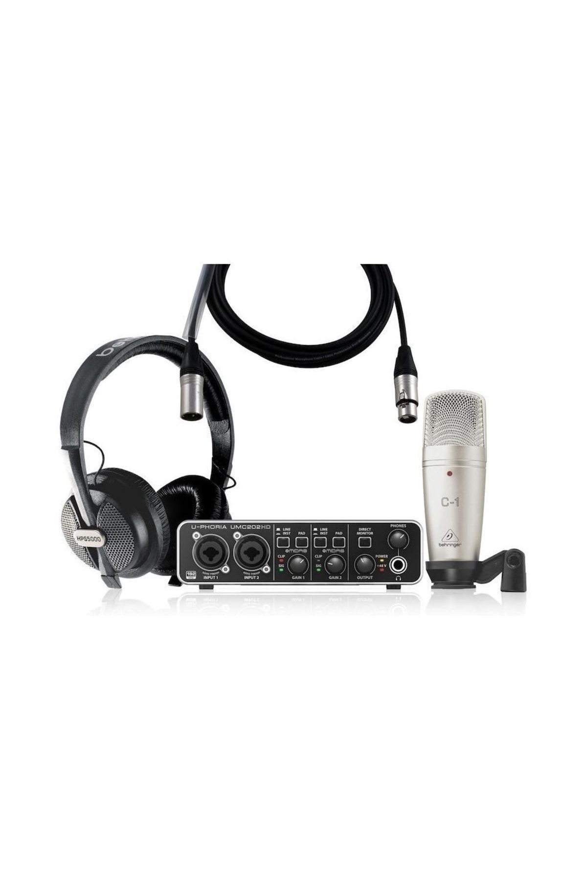 Behringer-U-phoria Studio Pro - Voice Record Package 2