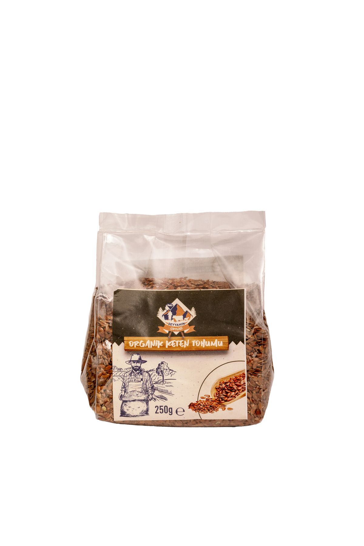 SEYYAHIN ÇİFTLİĞİ Organik Keten Tohumu 250 g