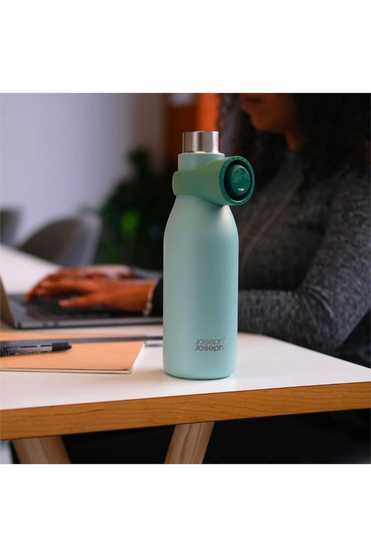 JOSEPH-JJ Loop Thermos Bottle 500Ml Green 2