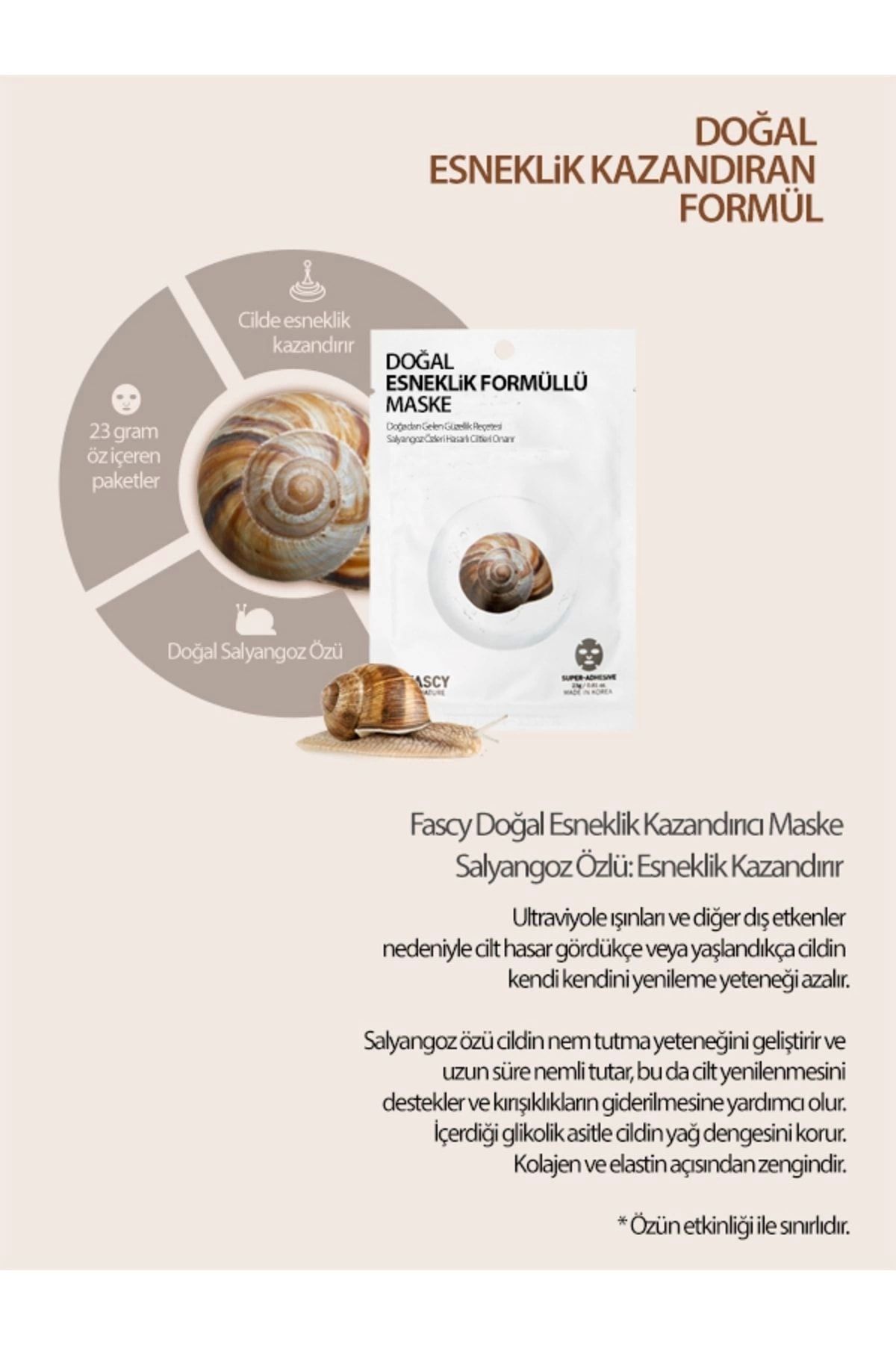 FASCY-Natural Elasticity Gaining Mask with Snail Extract 2