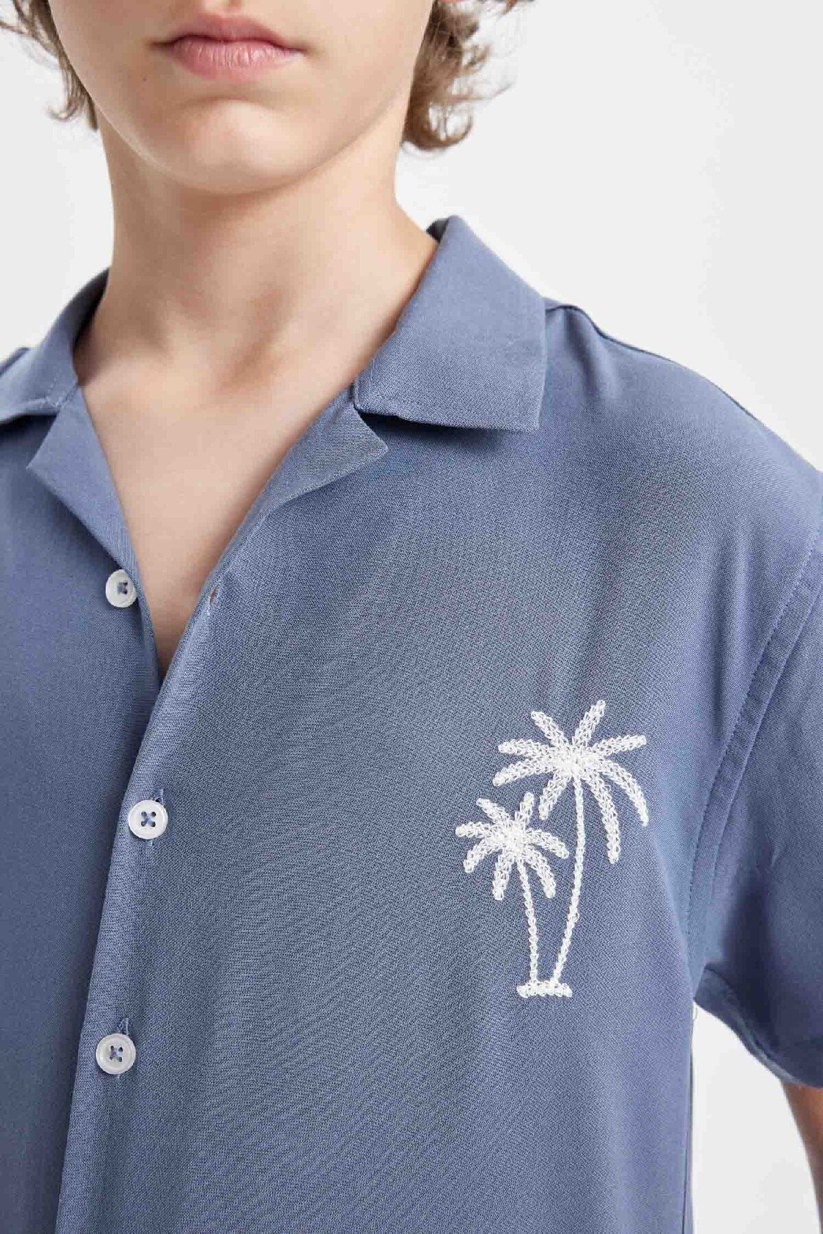 پیراهن پسرانه دفاکتو | C1811A824SM Defacto - Image 5