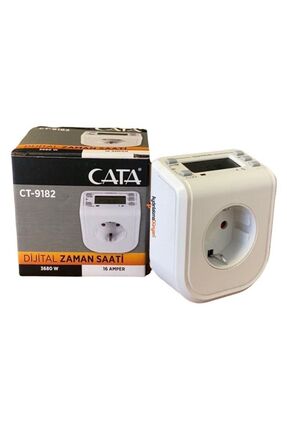 Cata Dijital Zaman Saati (zaman Ayarlı) 3500w Timer Ct-9182