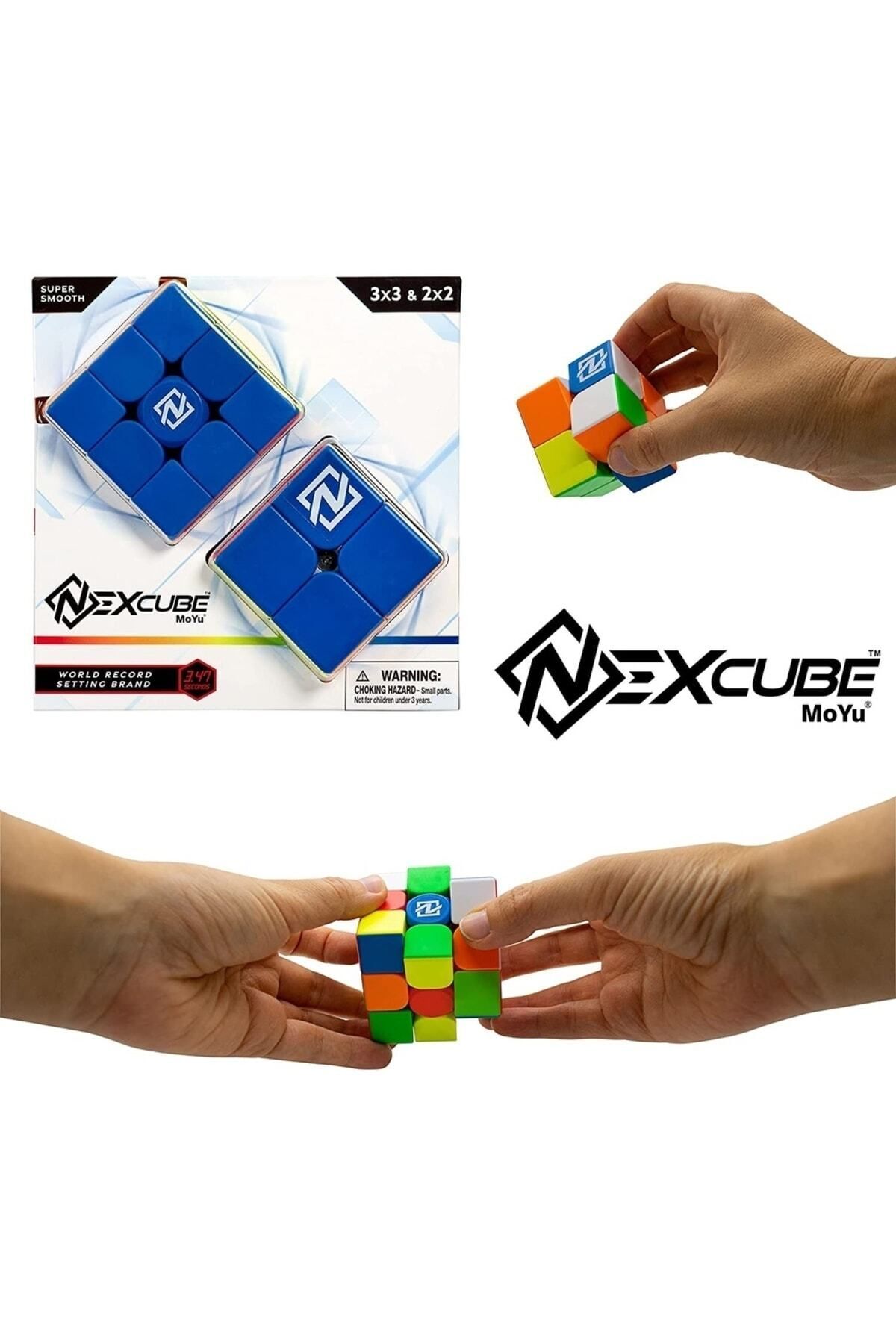 hediyecik-Nexcube Moyu Professional Cubic Cube Set - 2x2 and 3x3 Intelligence Cube 7